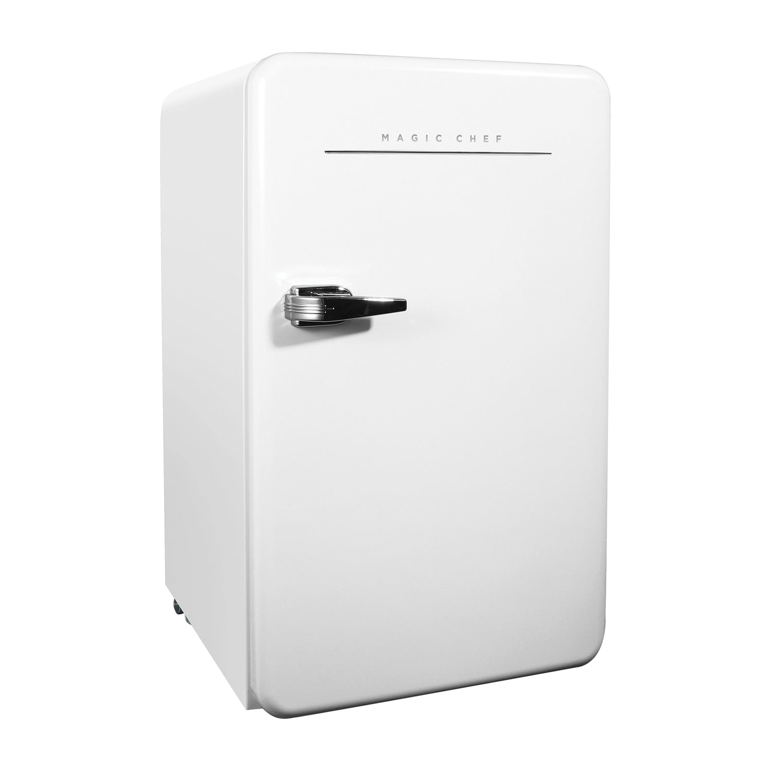 Magic Chef 3.2-Cu. Ft. ENERGY-STAR Certified Retro Mini Fridge with Manual Defrost, White