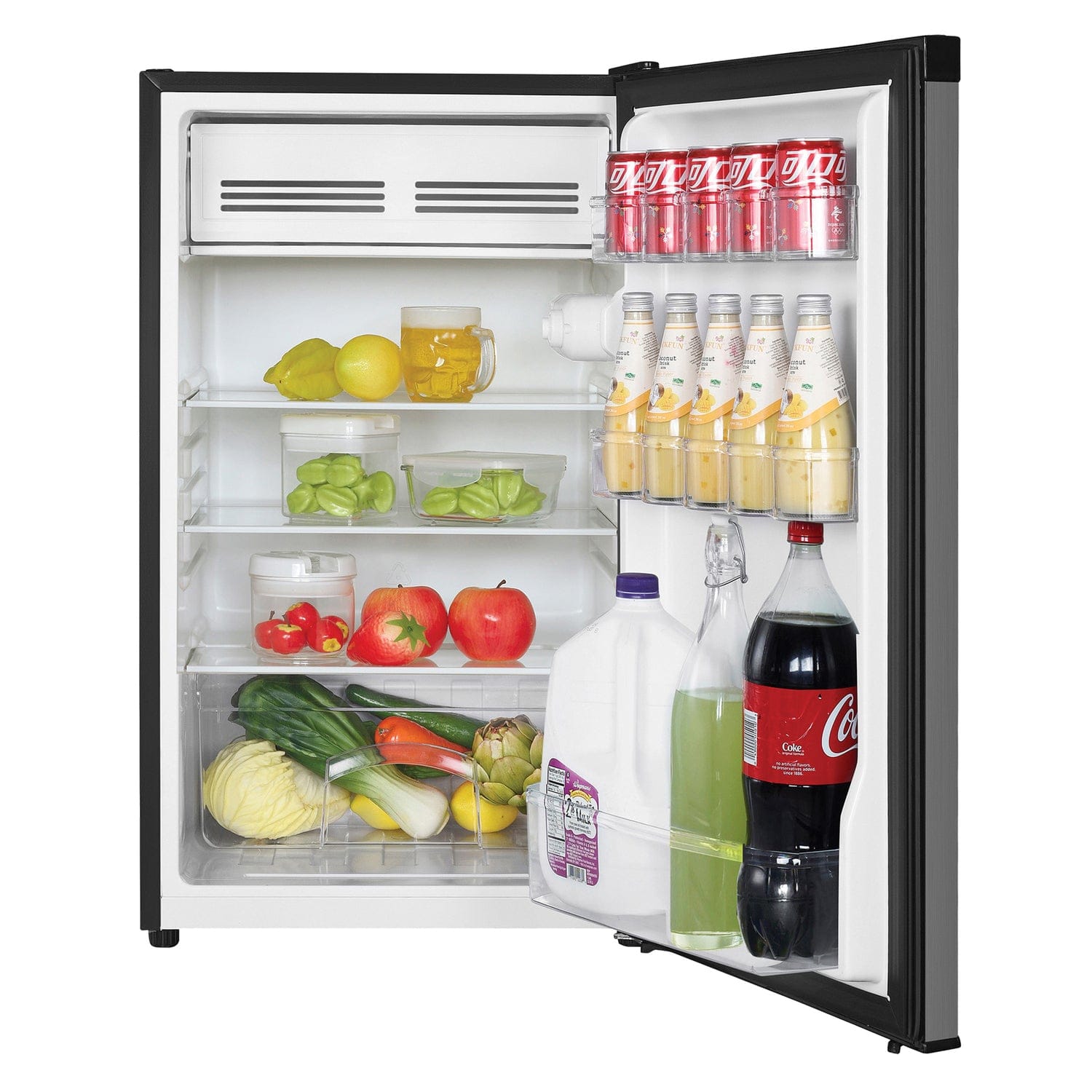 Magic Chef 4.4-Cu. Ft. Compact Refrigerator, MCR44, Silver
