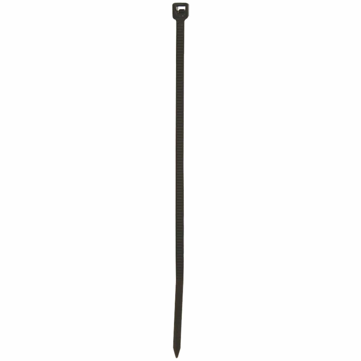 Install Bay 4-In. Thin Cable Ties, 18-Lb. Tensile Strength, BCT4, 100 Pack