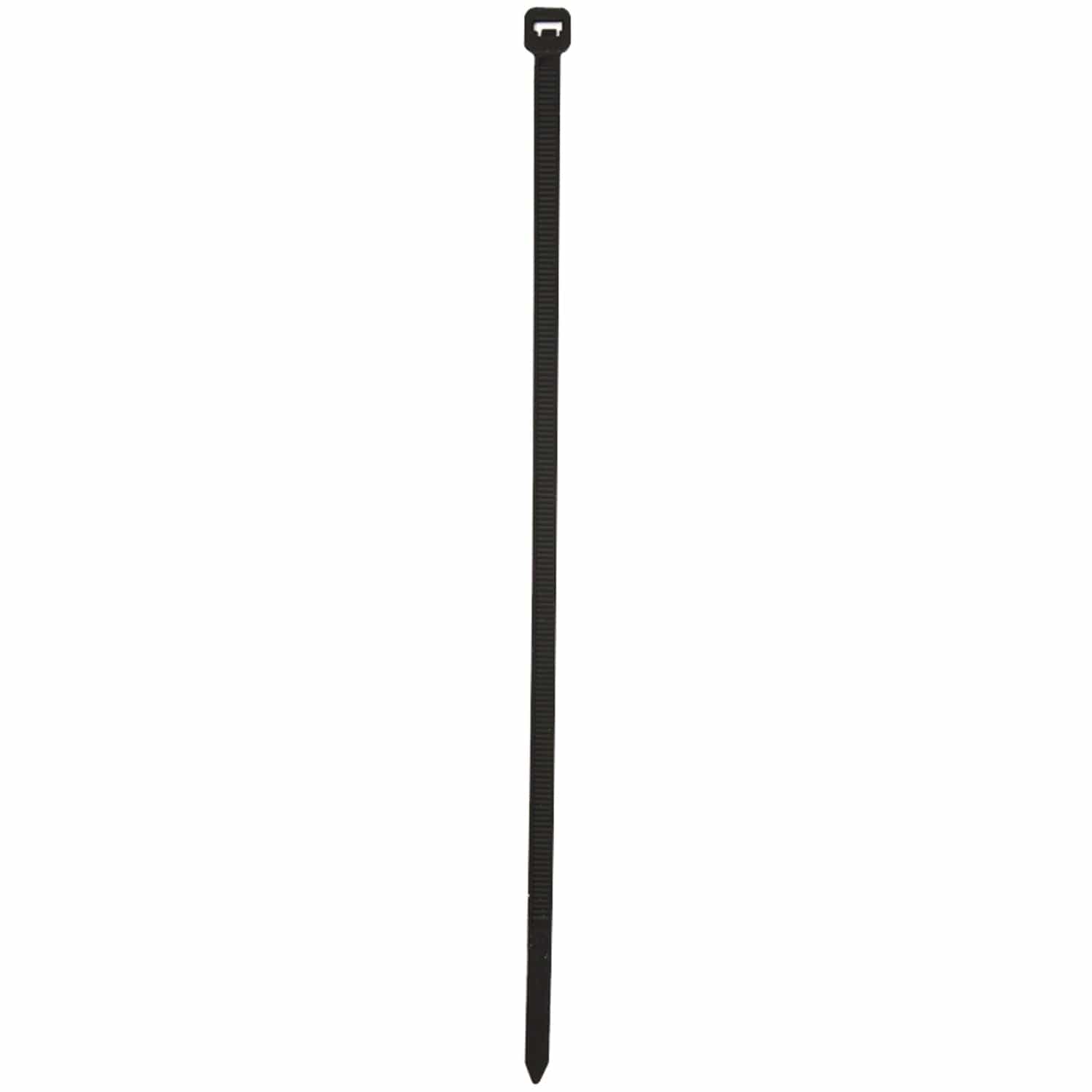 Install Bay Cable Ties, 50-Lb. Tensile Strength, 100 Pack, 7 In.