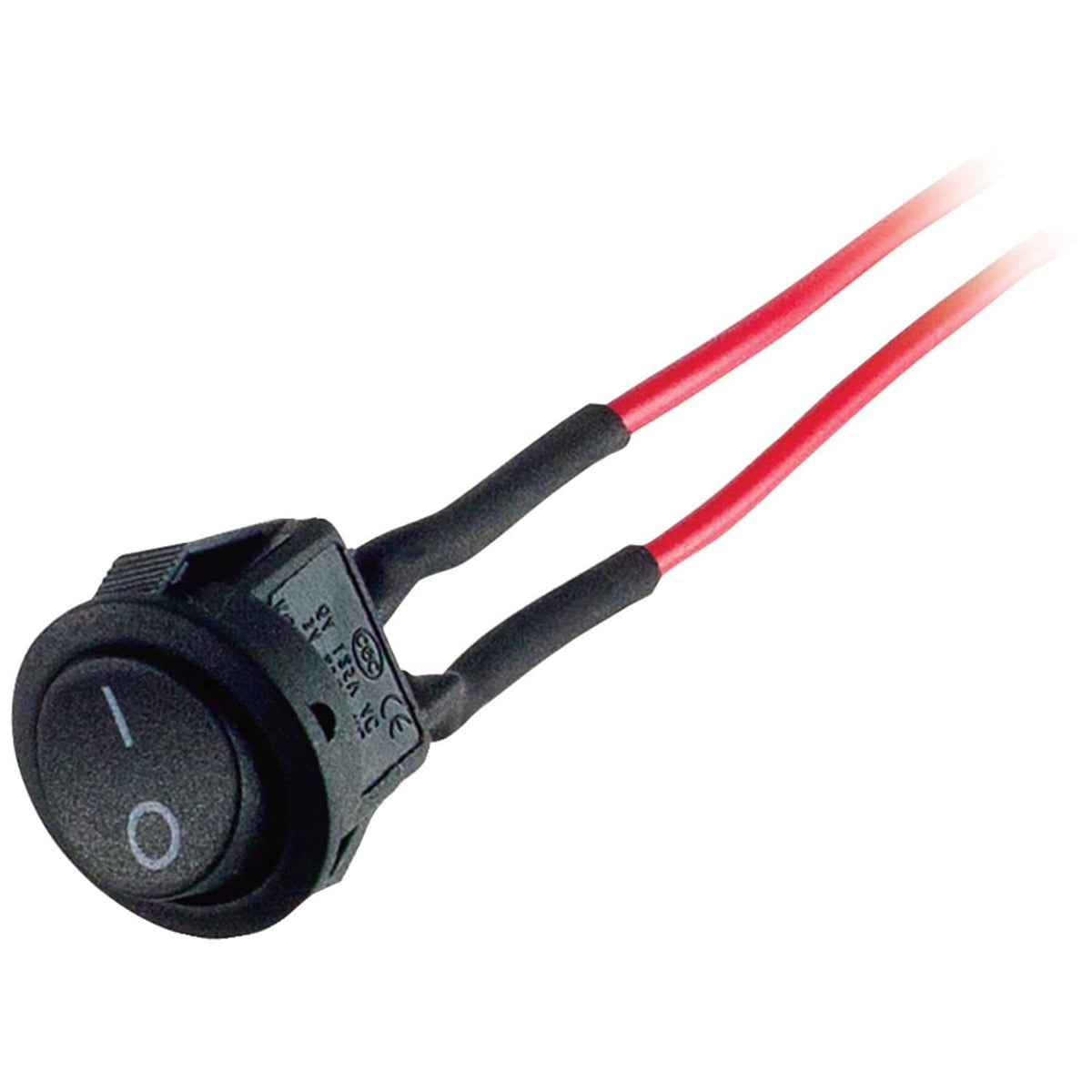 Install Bay On/off 13-Amp Mini Round Rocker Switches, 5 pk
