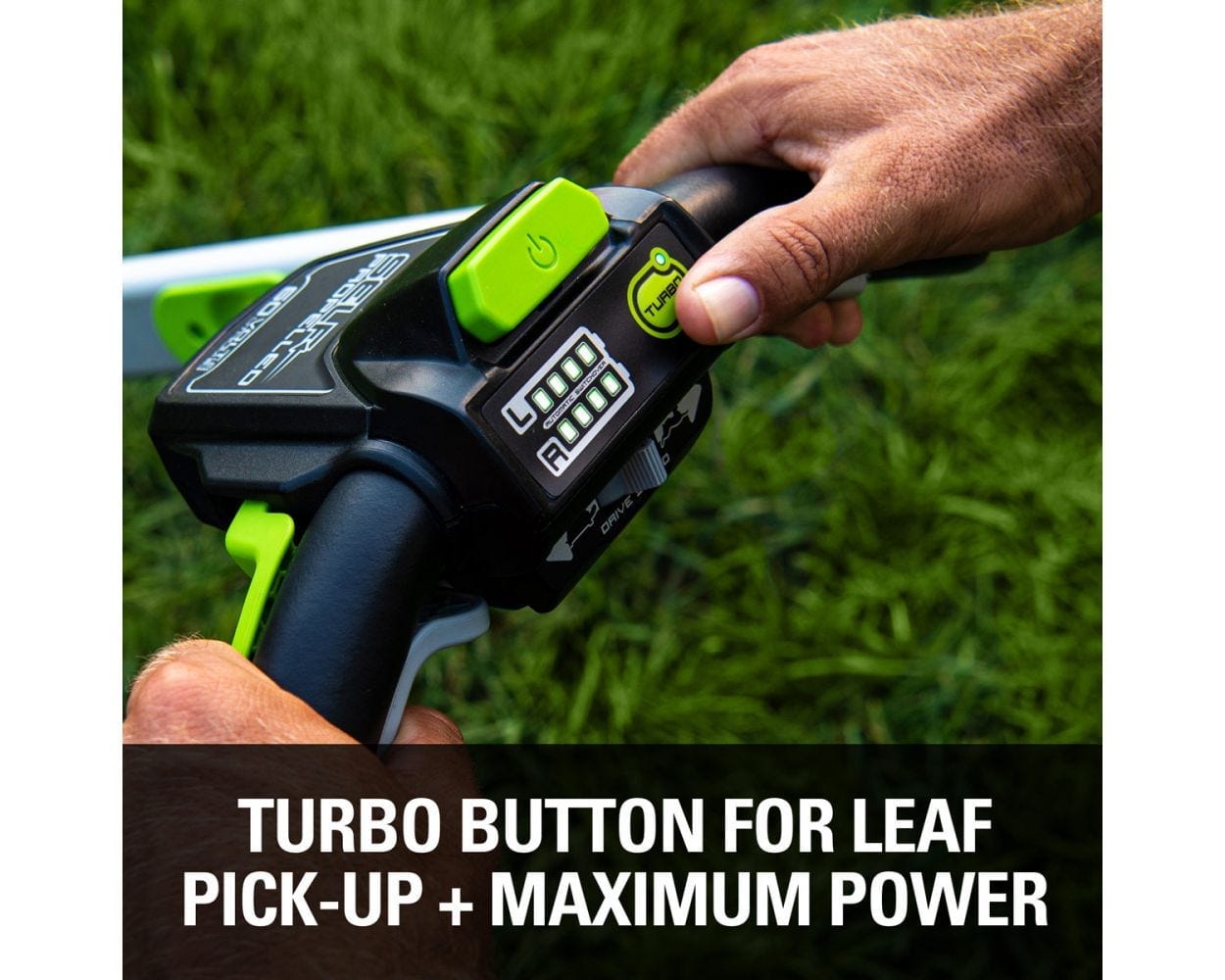 Greenworks Pro Electric Lawn Mowers MO60L516 60v Gen II with (1) 5 Ah battery, Rapid Charger + AI Handles + LED - Certified Refurbished