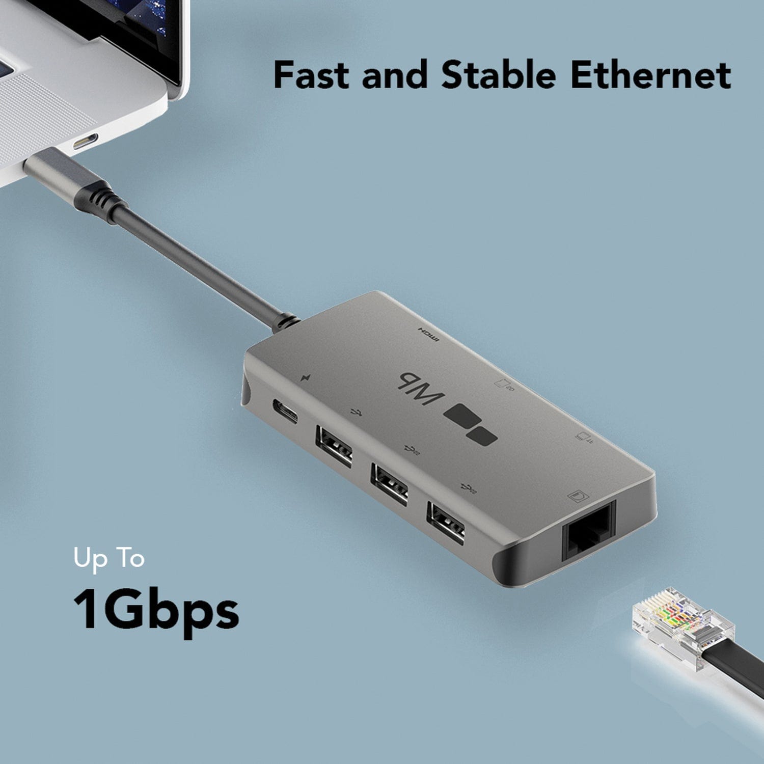 Mobile Pixels 8-in-1 USB-C Dongle