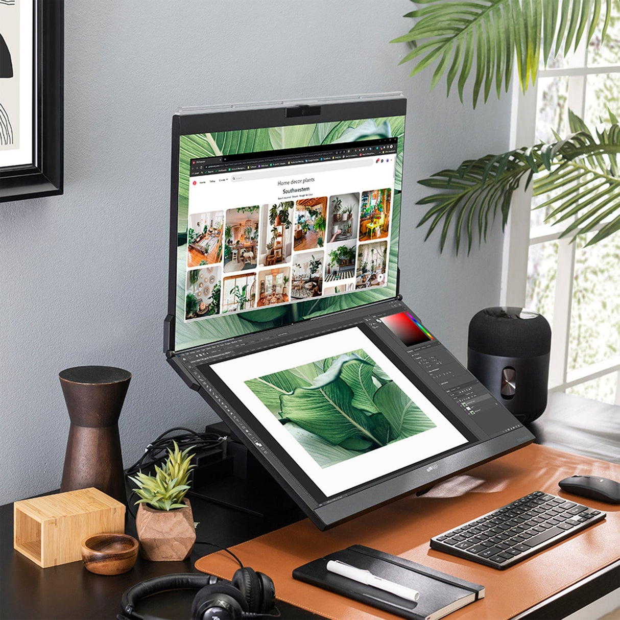 Mobile Pixels Geminos X 1440p 24-In. Dual-Screen Desktop Monitor