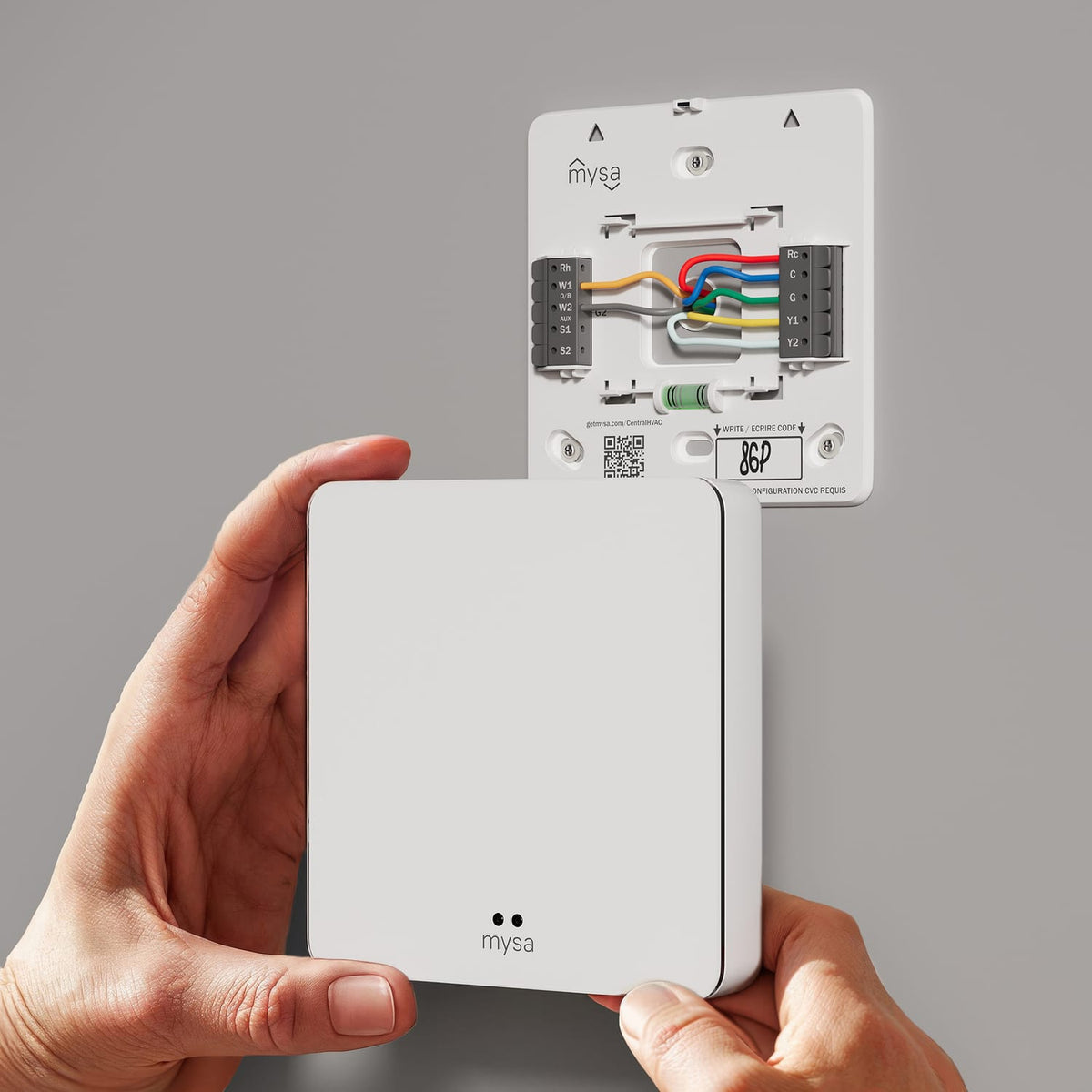 Mysa Smart Thermostat for Central Heating and Cooling Systems