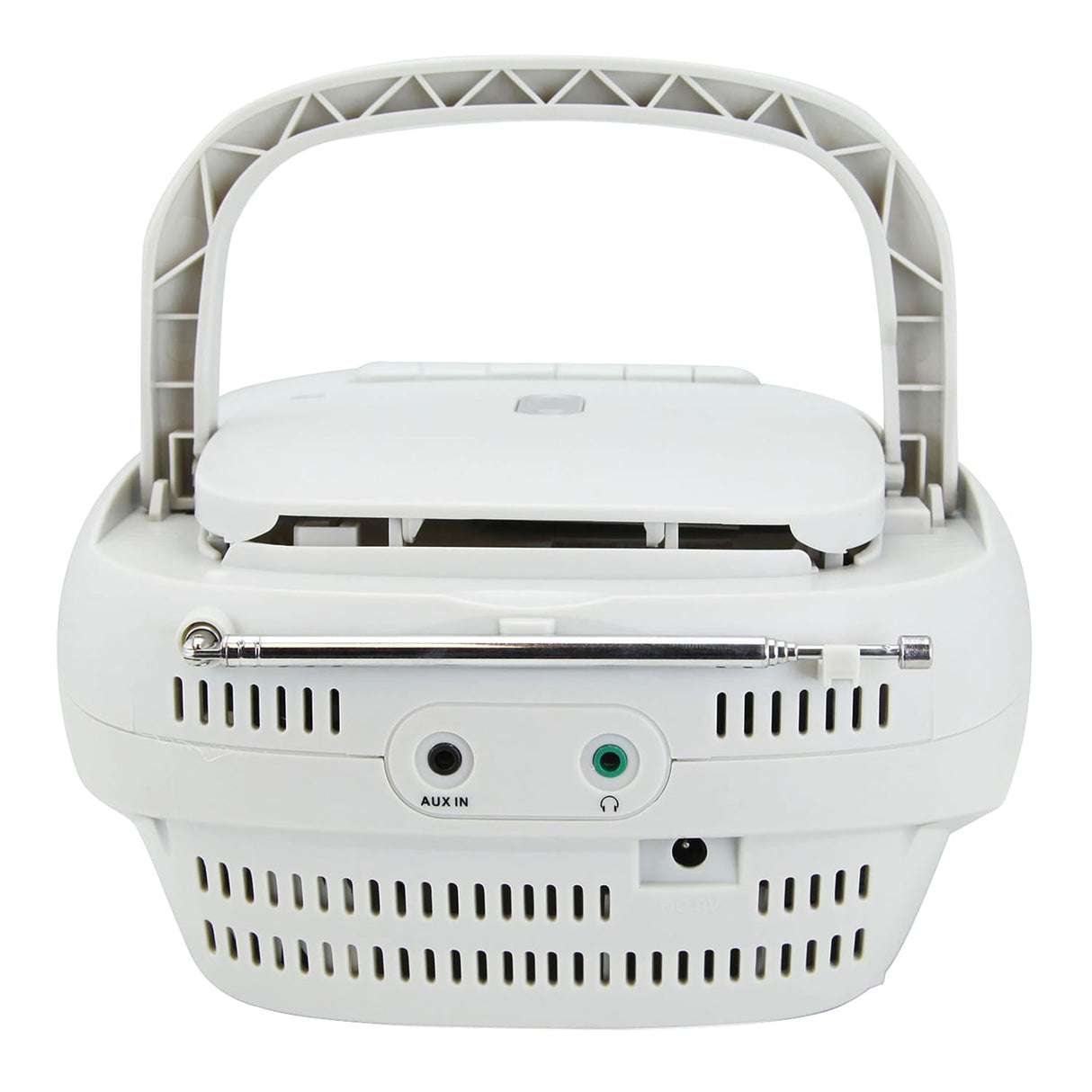 Emerson CD/Cassette/Radio Boom Box, EPB-3003, White