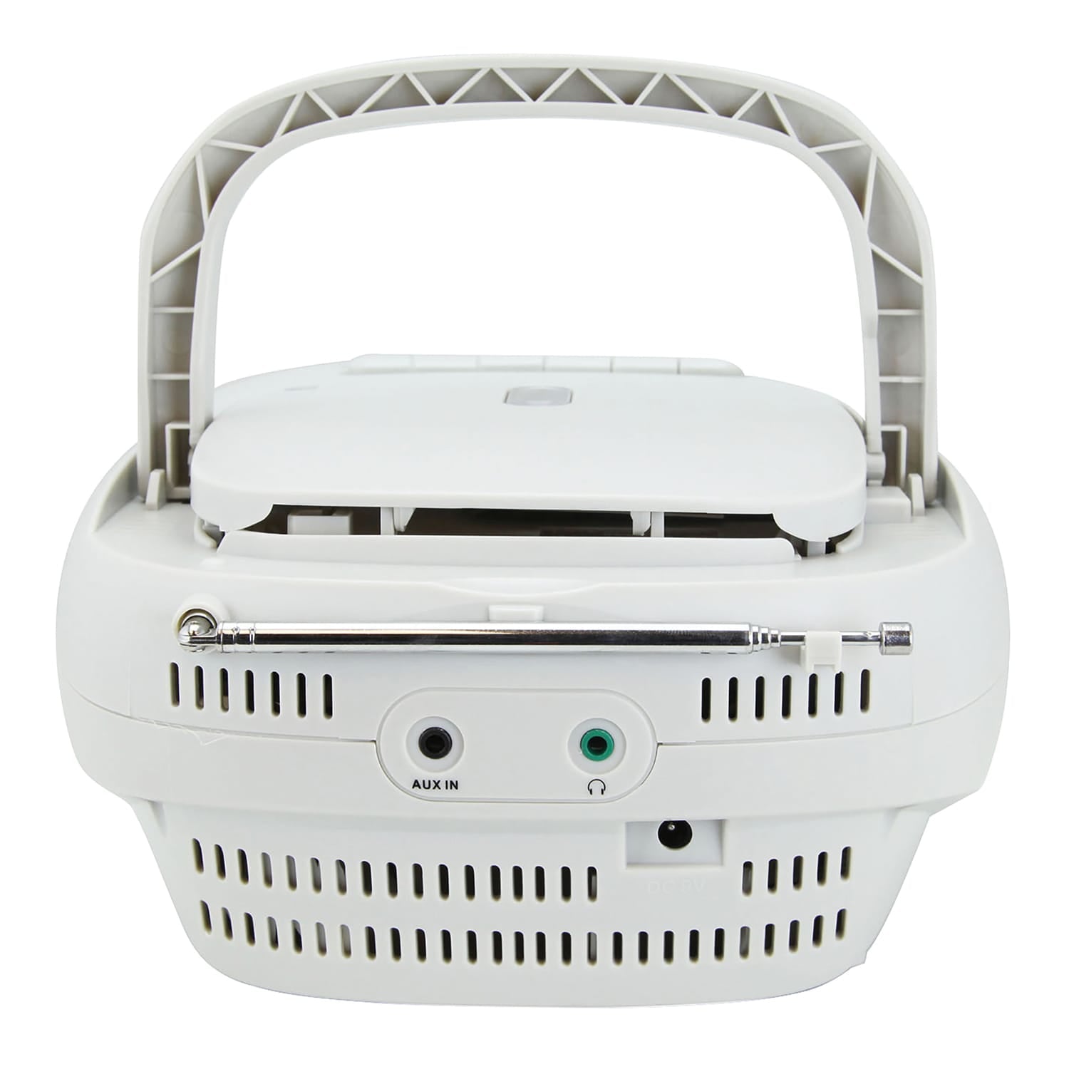 Emerson CD/Cassette/Radio Boom Box, EPB-3003, White