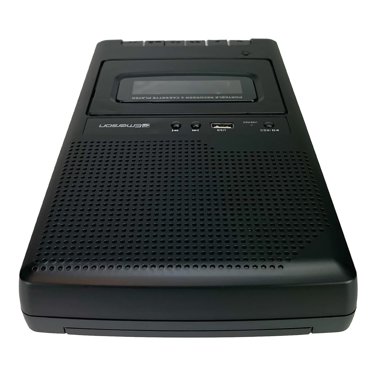 Emerson Portable Cassette Player and Recorder, Black, EPC-3000