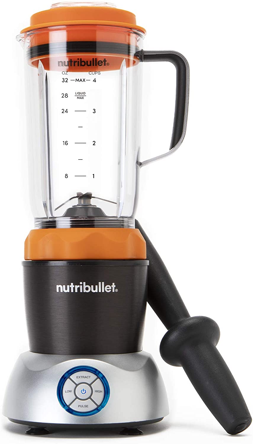 NutriBullet Personal Blender Select 1000-Watt Orange, 32 oz