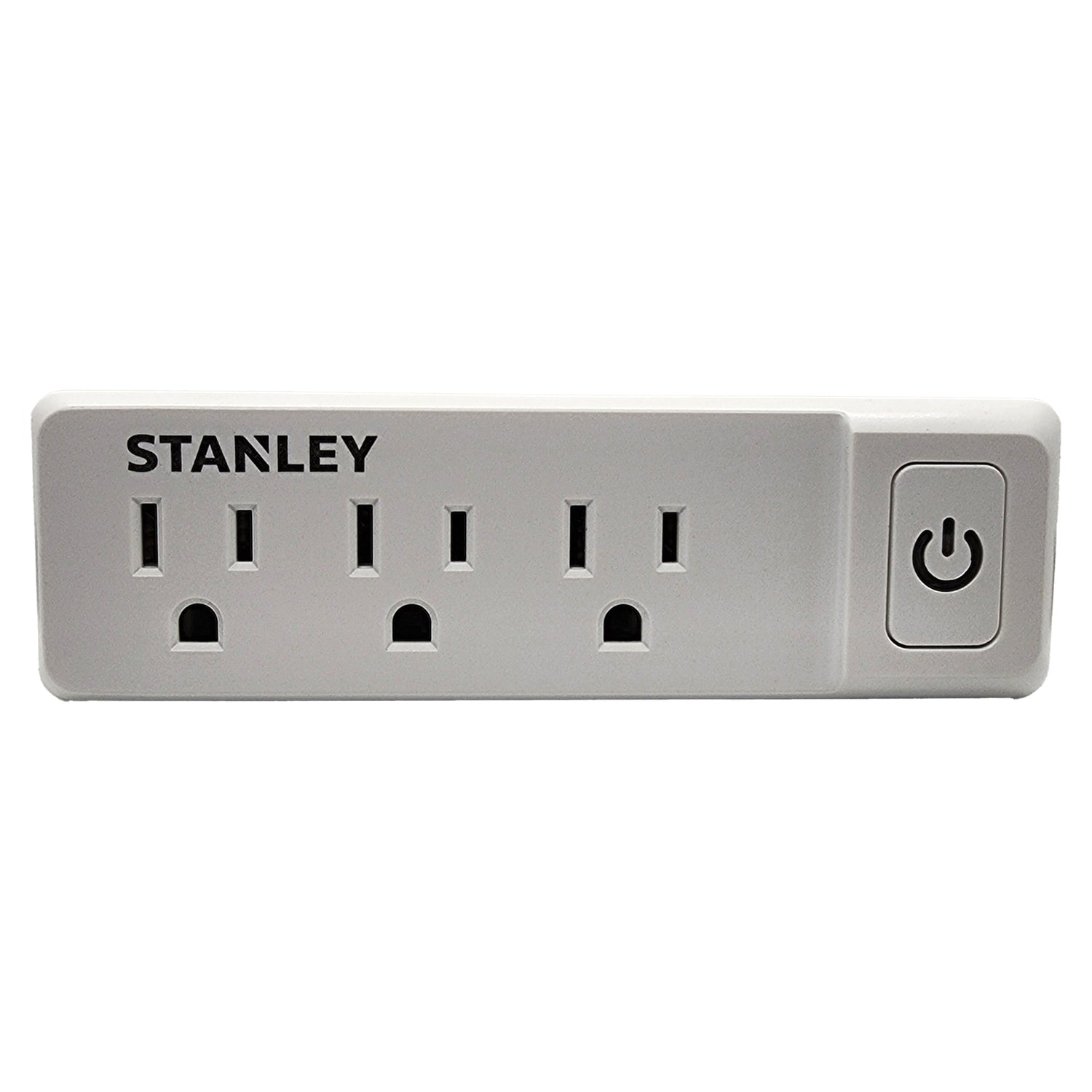 Stanley 3-AC Outlet PlugMax ECO Grounded Wall Tap with On/Off Switch, 30316