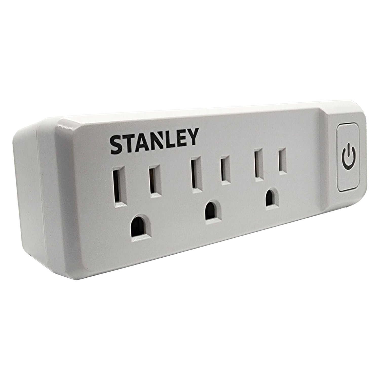 Stanley 3-AC Outlet PlugMax ECO Grounded Wall Tap with On/Off Switch, 30316