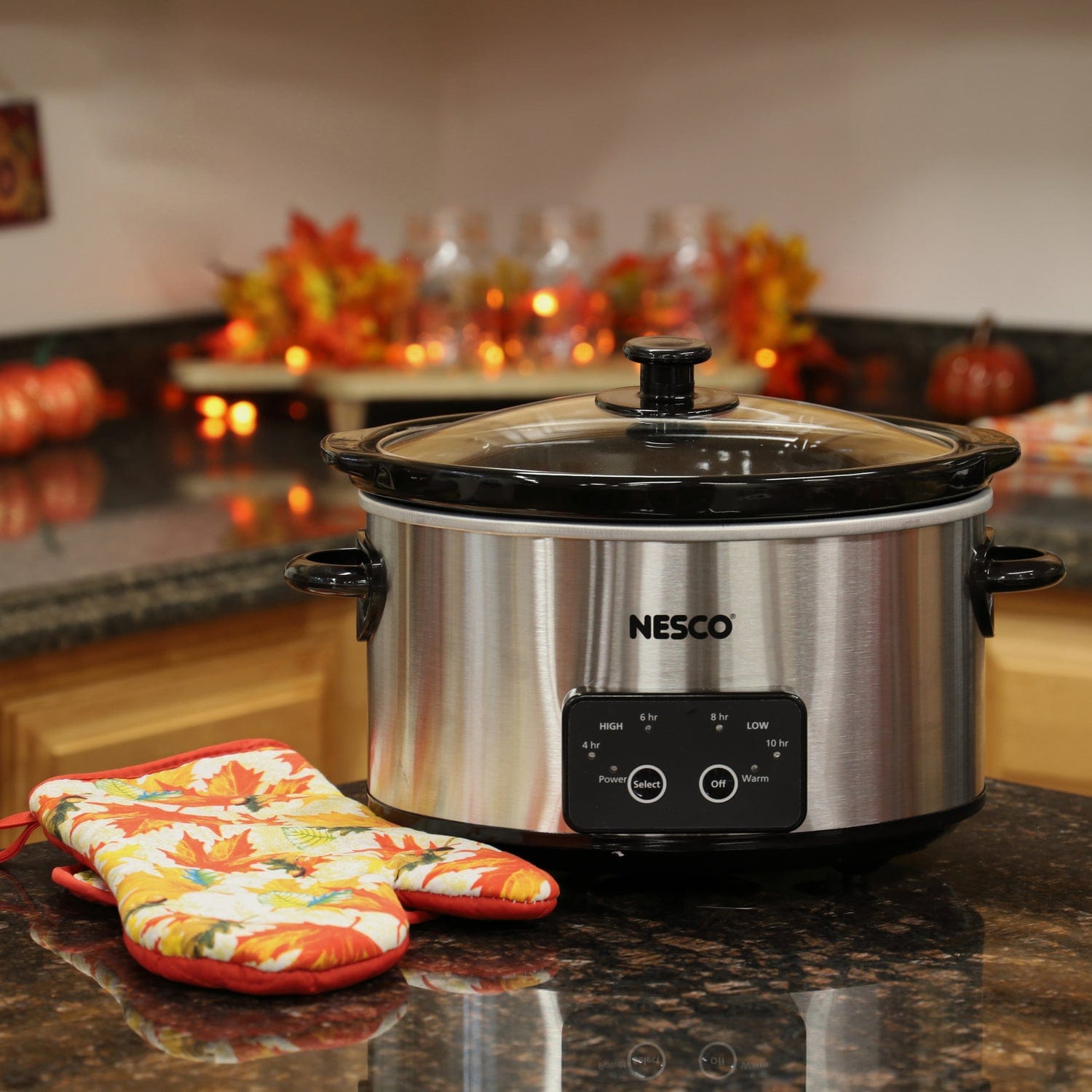 Nesco 6-Qt. Stainless Steel Digital Slow Cooker
