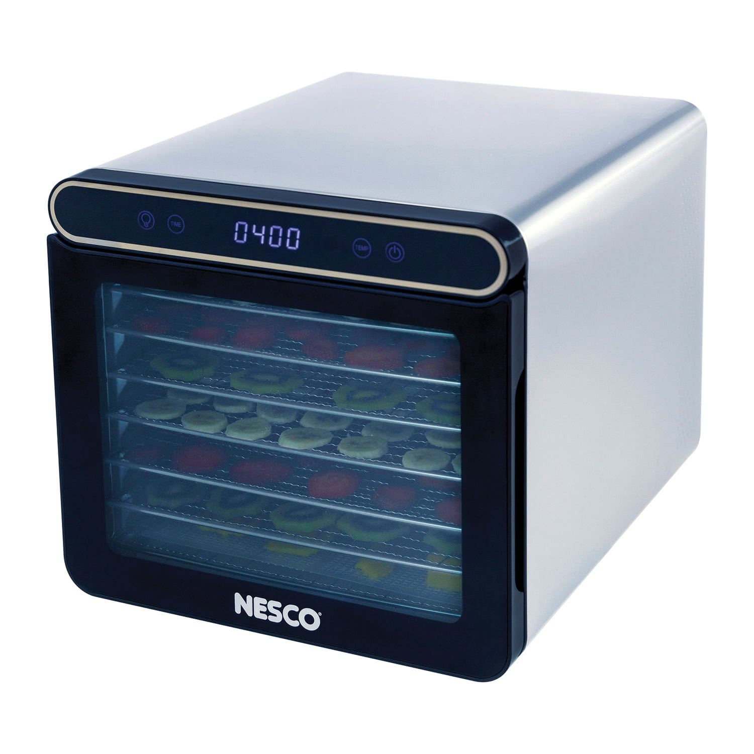 Nesco 600-Watt 7-Tray Stainless Steel Digital Food Dehydrator