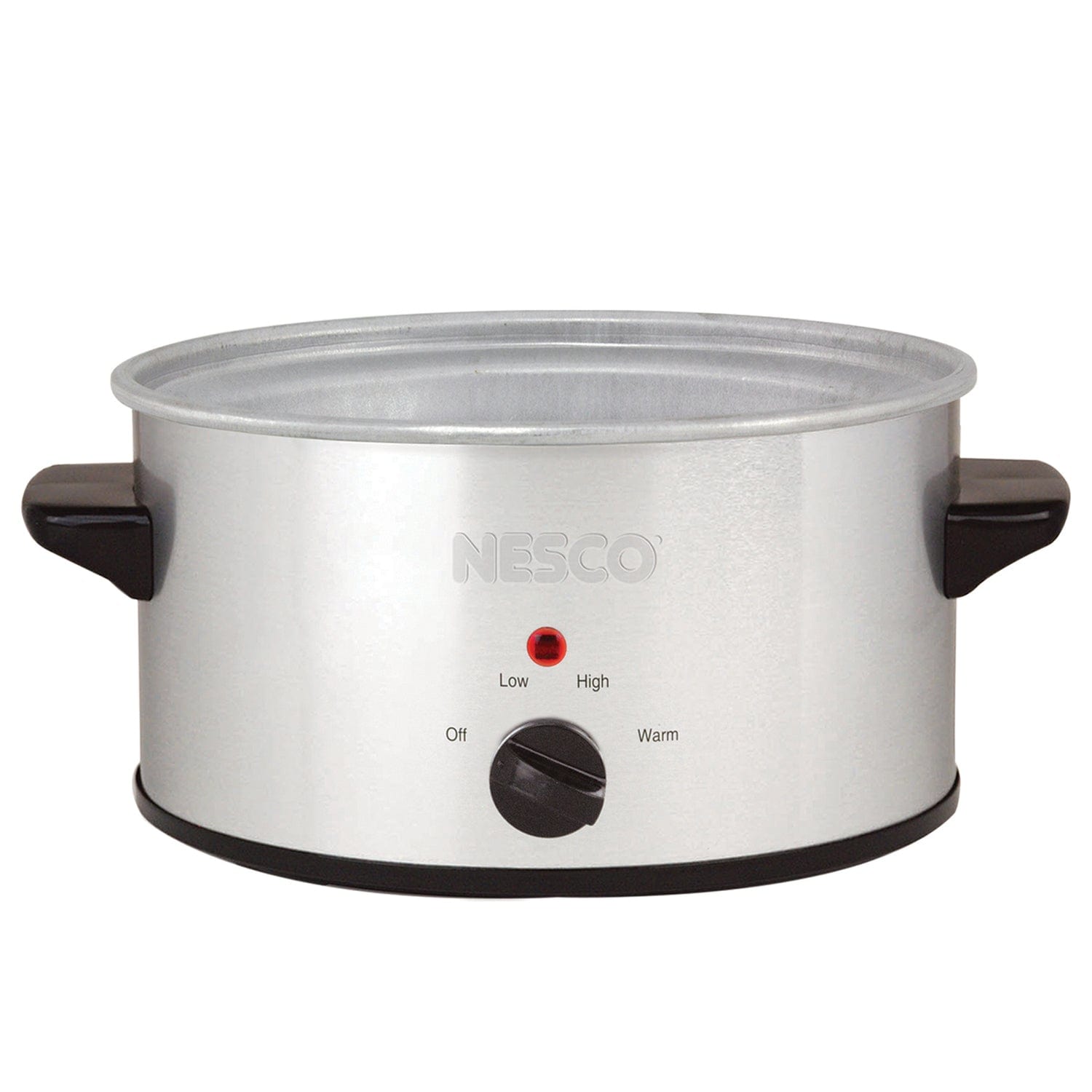 Nesco 1.5-Qt. 120-Watt Metallic Slow Cooker, Silver