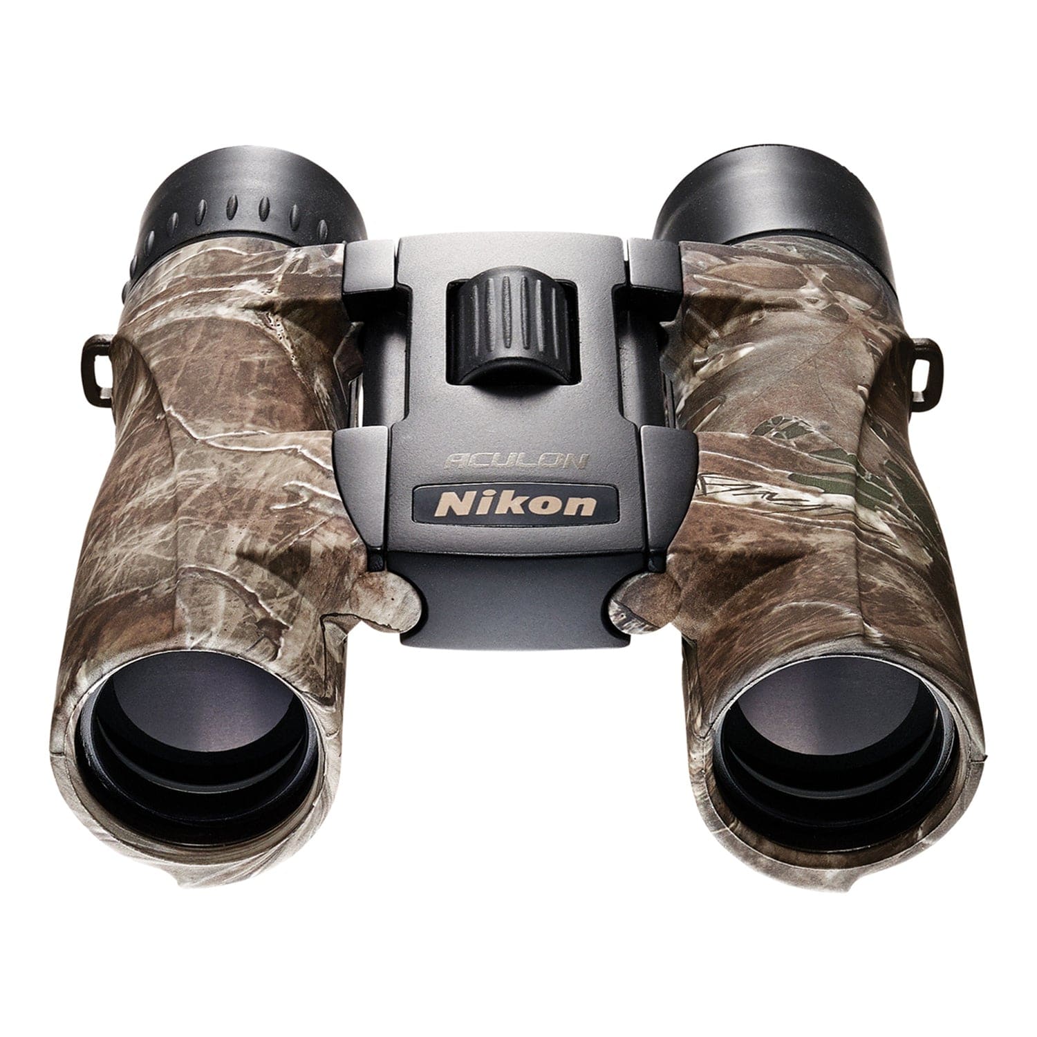 Nikon ACULON A30 10x 25-mm Binoculars with Neck Strap, Case, and Lens Covers, TrueTimber KANATI