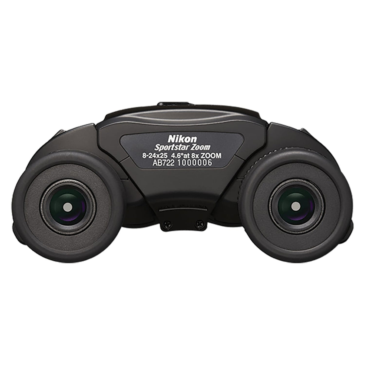 Nikon Sportstar Zoom 8-24x25 Binoculars with Neck Strap, Case, and Lens Covers