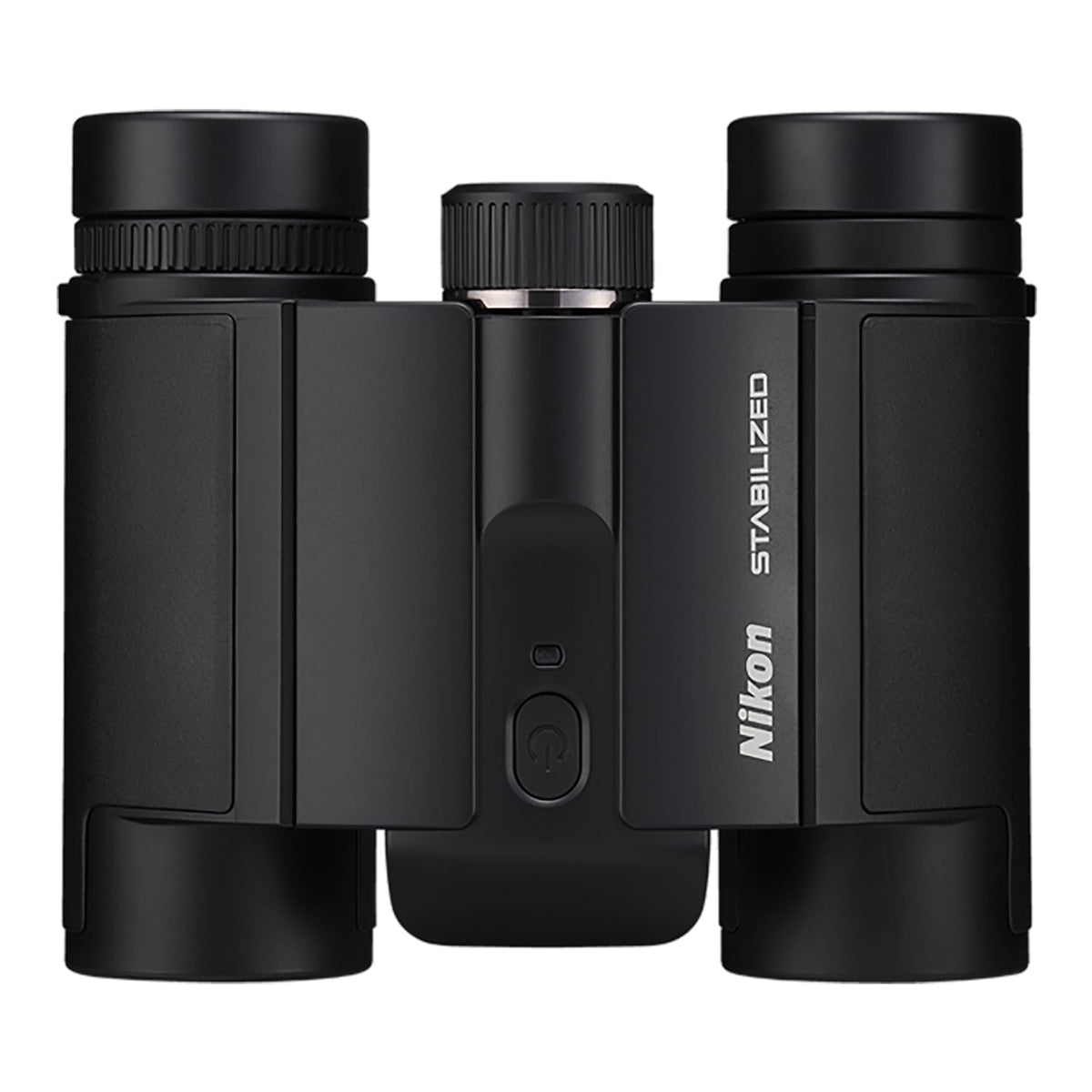 Nikon STABILIZED 12x25 S Binoculars for Image Stabilization with Case, Neck Strap, Batteries, and Lens Covers
