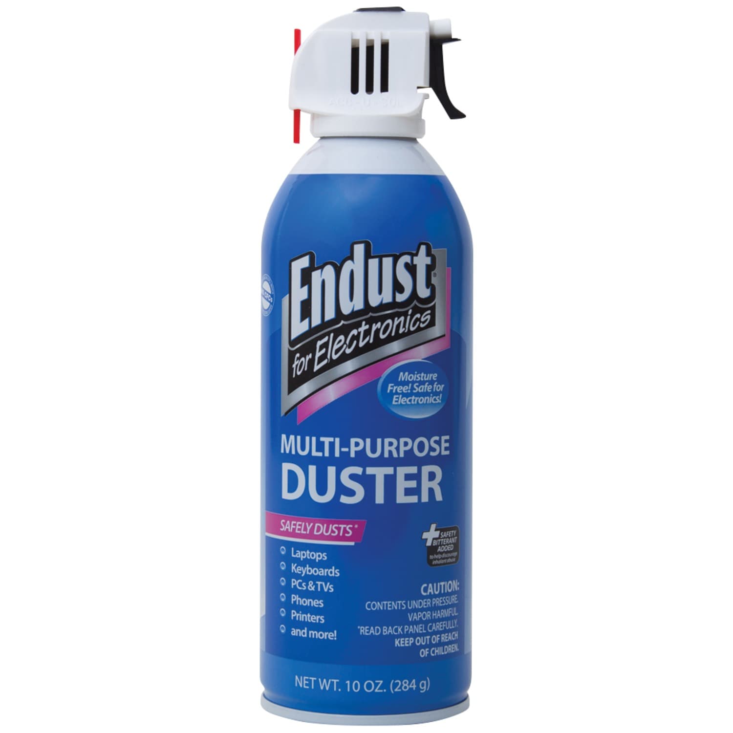 Endust for Electronics Multipurpose Electronics Duster, 10 Oz. Aerosol with Safety Bitterant, 1 Pack