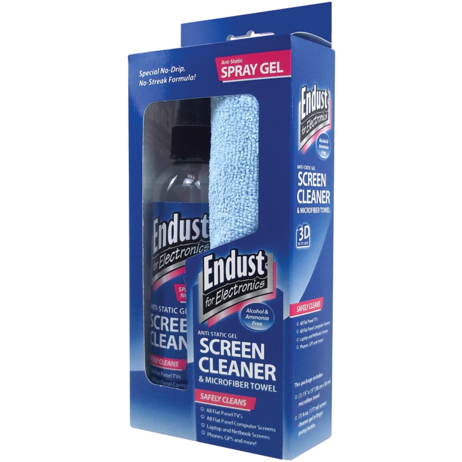 Endust for Electronics Gel Screen Cleaner and Microfiber Towel