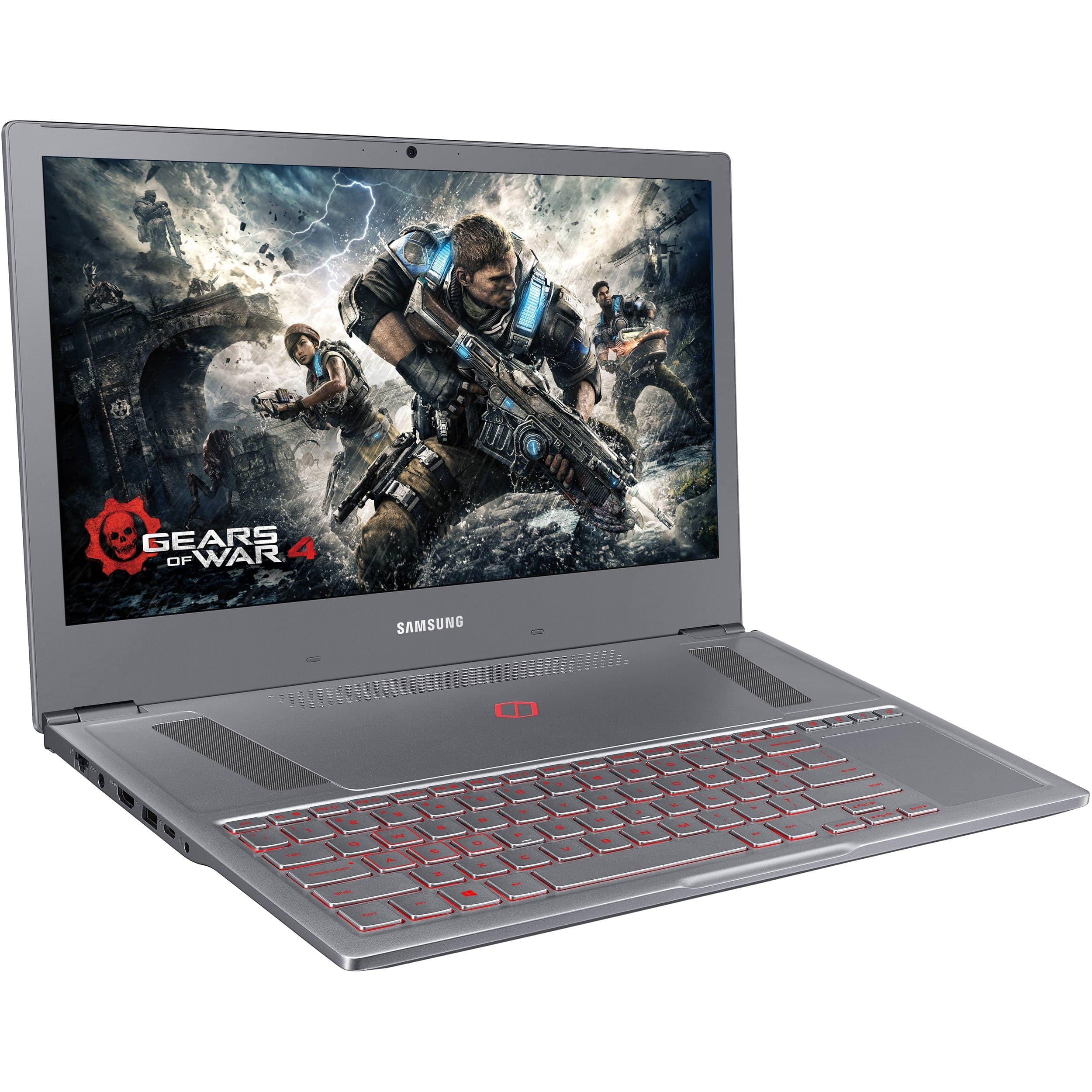 Samsung Notebook Odyssey Z 15.6" FHD i7-8750H 16GB 256GB W10H, Silver - Certified Refurbished