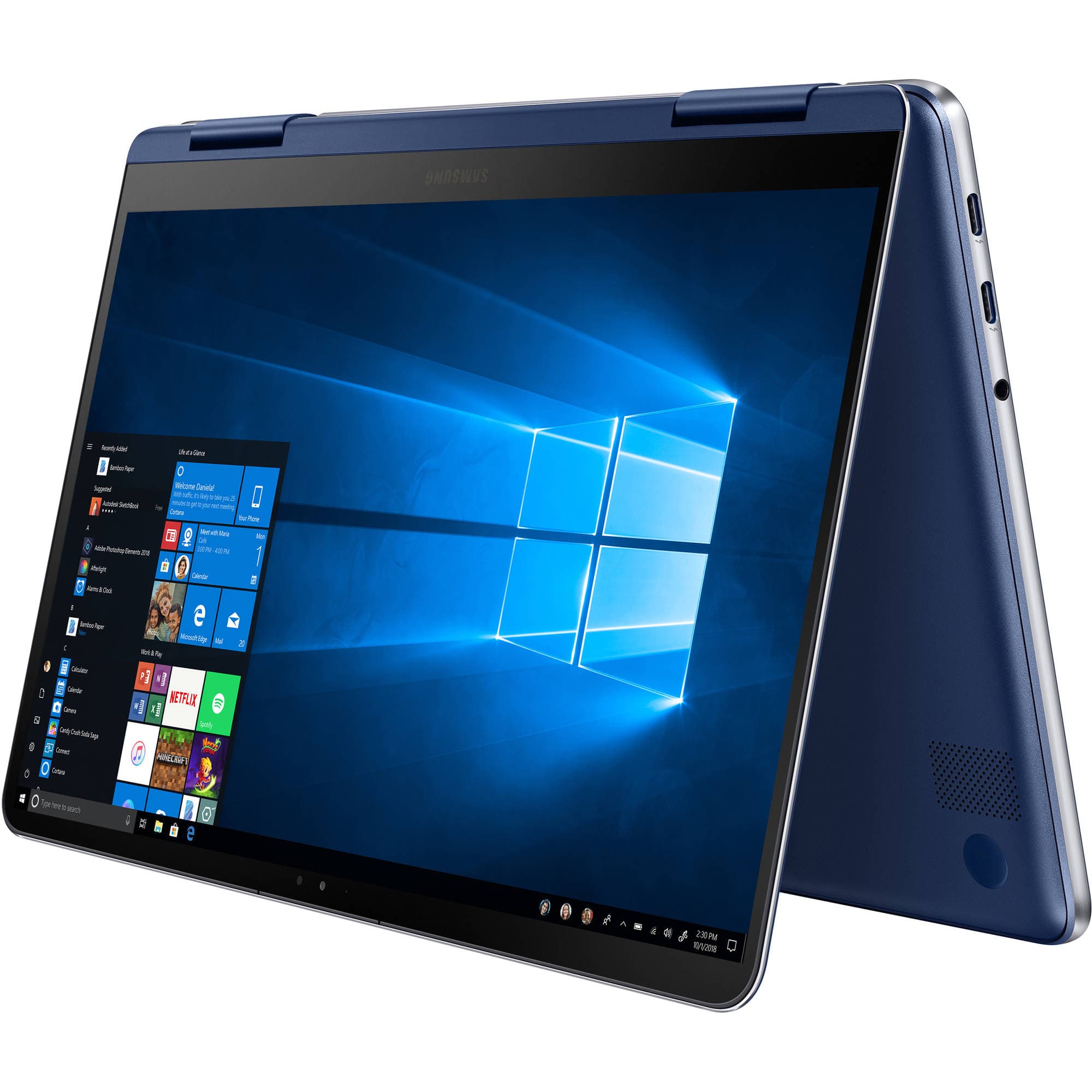 Samsung Notebook 9 Pen 15" FHD i7-8565U 16GB 1TB W10H, Blue - Certified Refurbished