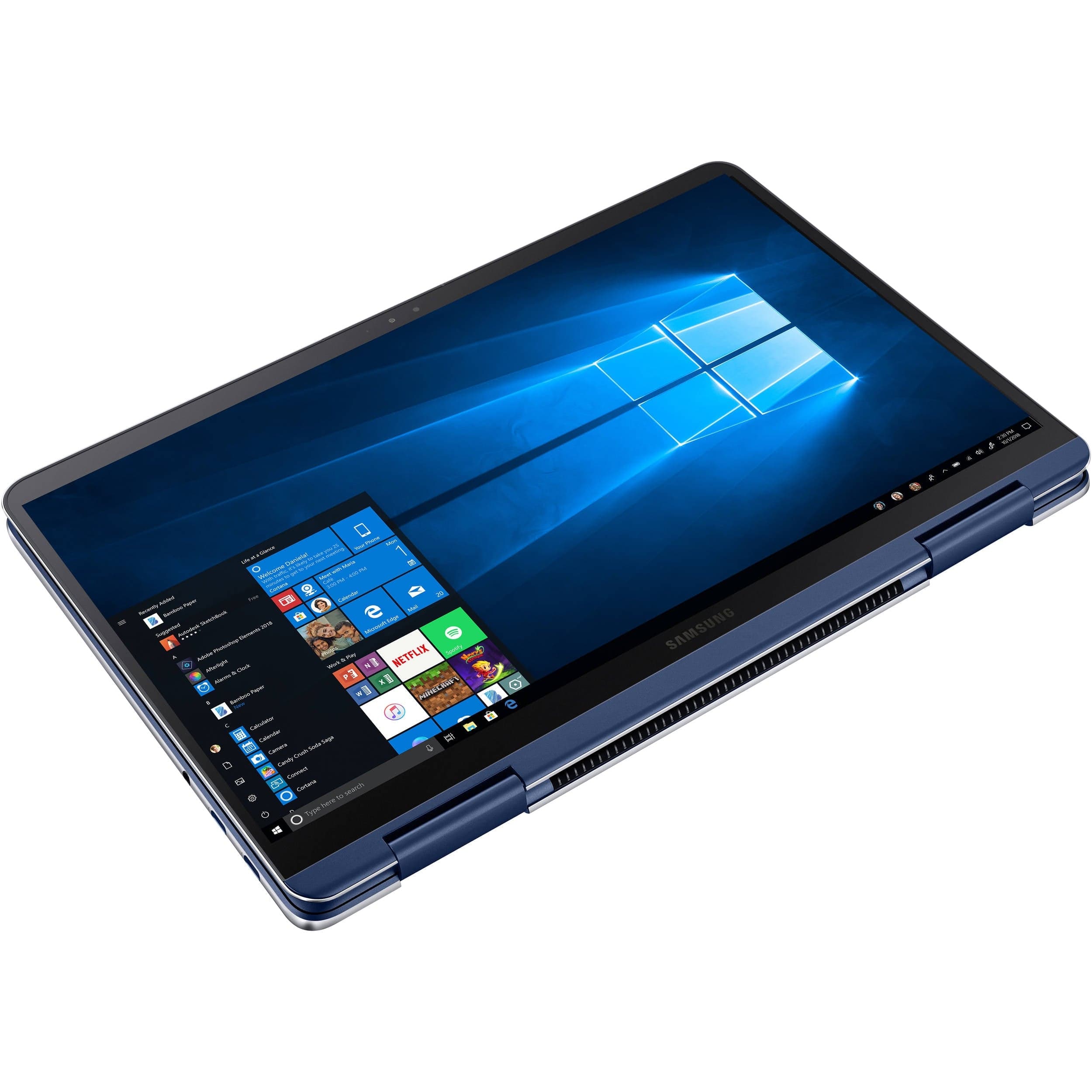 Samsung Notebook 9 Pen 15" FHD i7-8565U 16GB 1TB W10H, Blue - Certified Refurbished