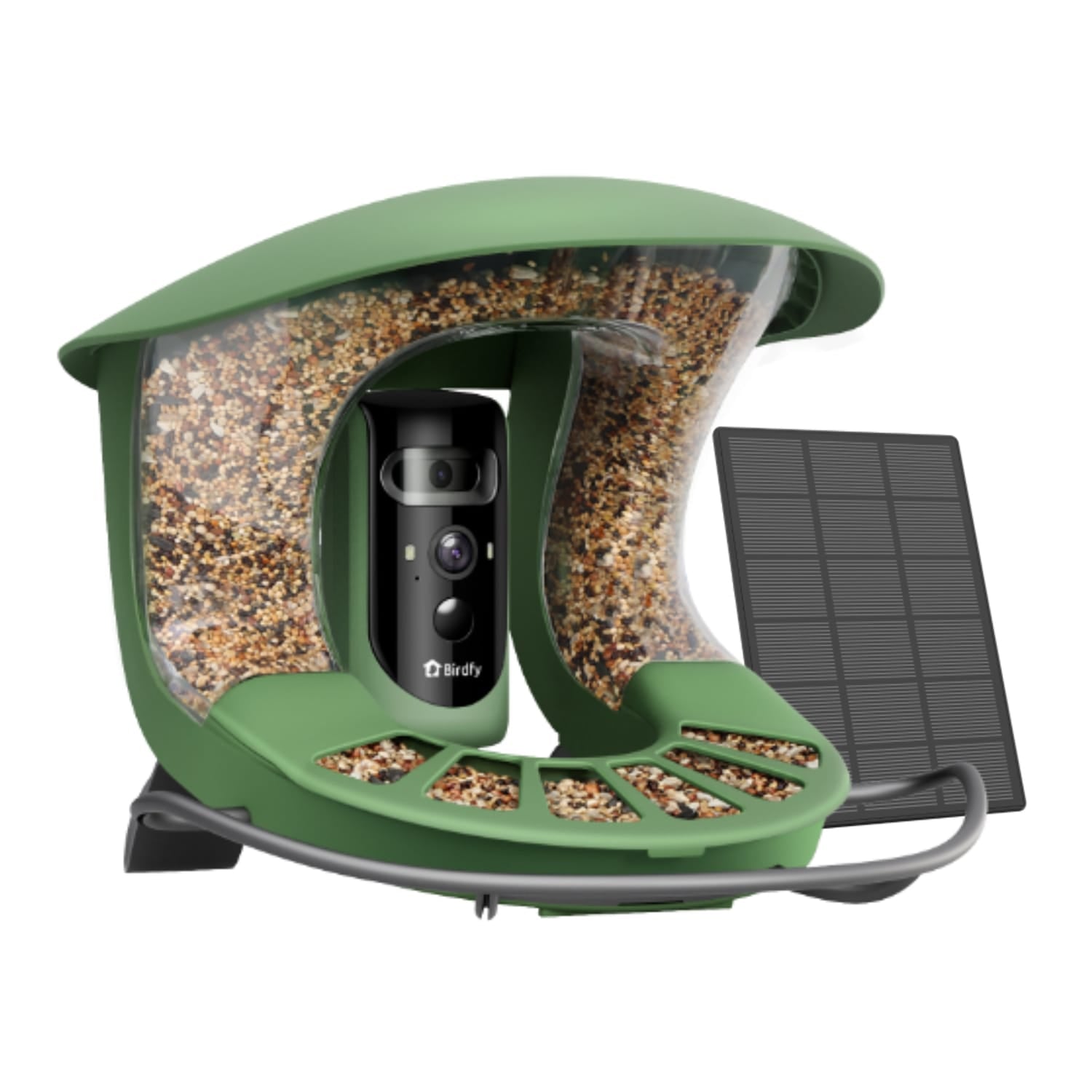 Birdfy Feeder 2 Pro with Dual-Lens Camera, Solar Panel, and Free AI Lifetime Subscription