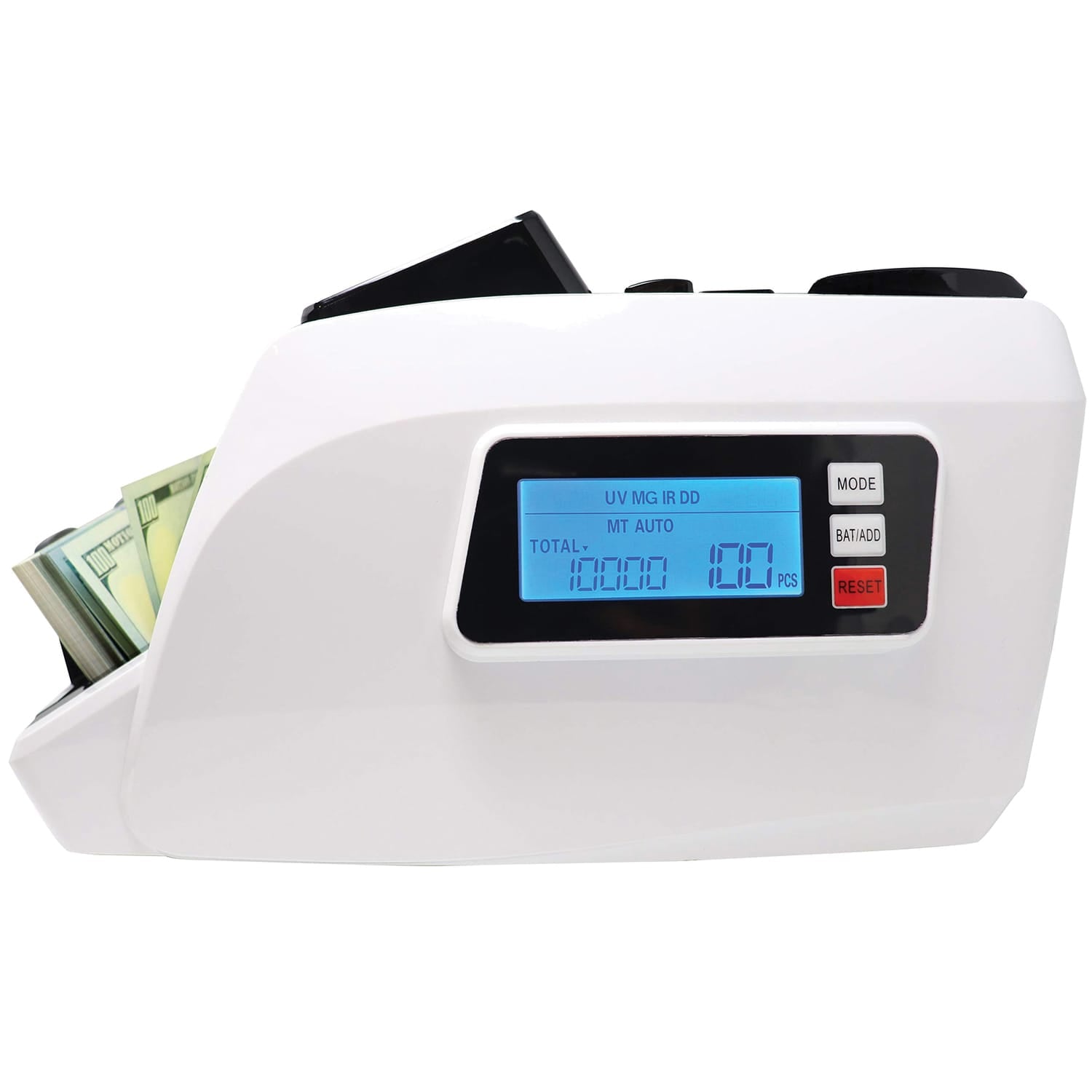 Nadex Coins V5400 Mixed-Denomination Money Counter and Counterfeit Detector