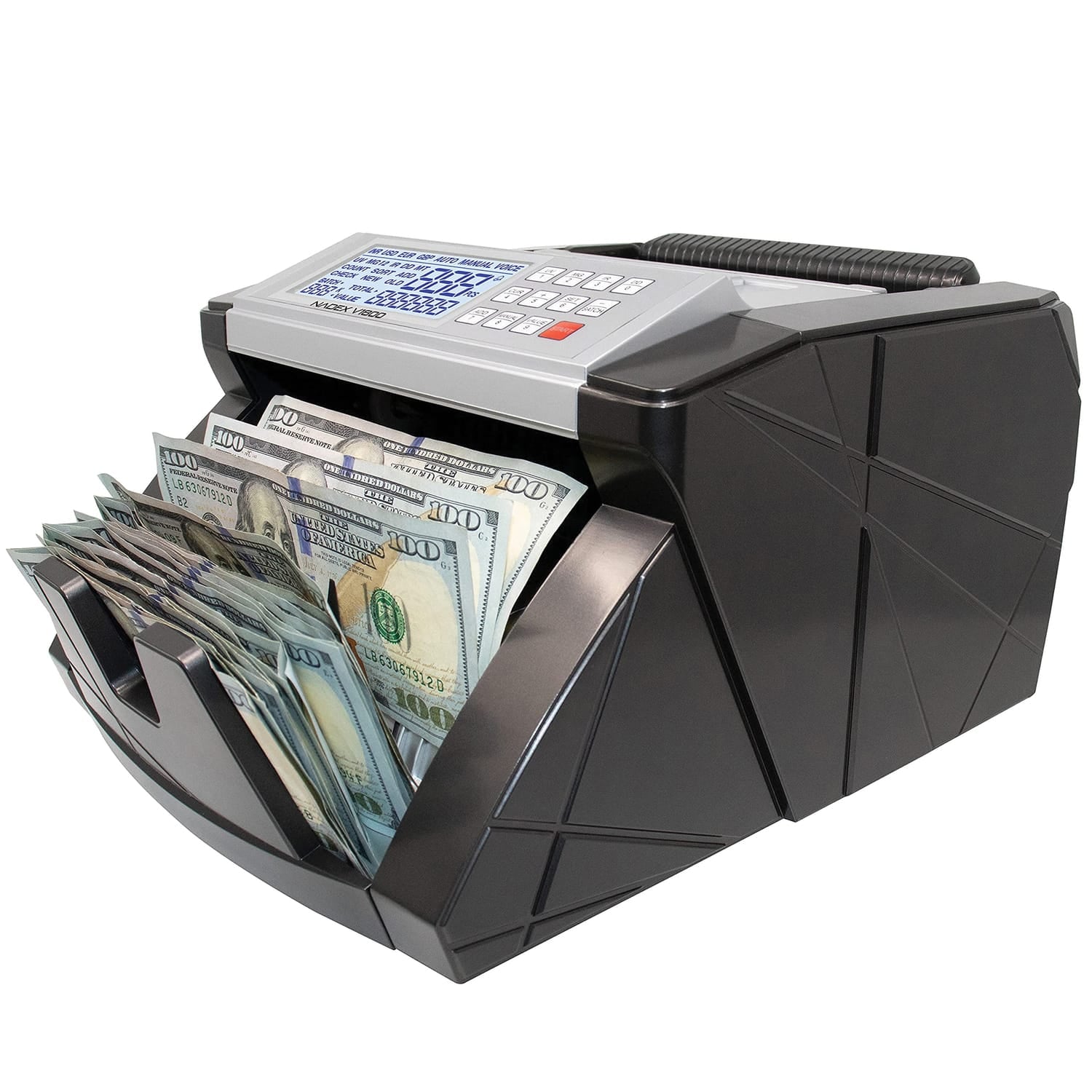 Nadex Coins V1800 Money Counter and Counterfeit Detector