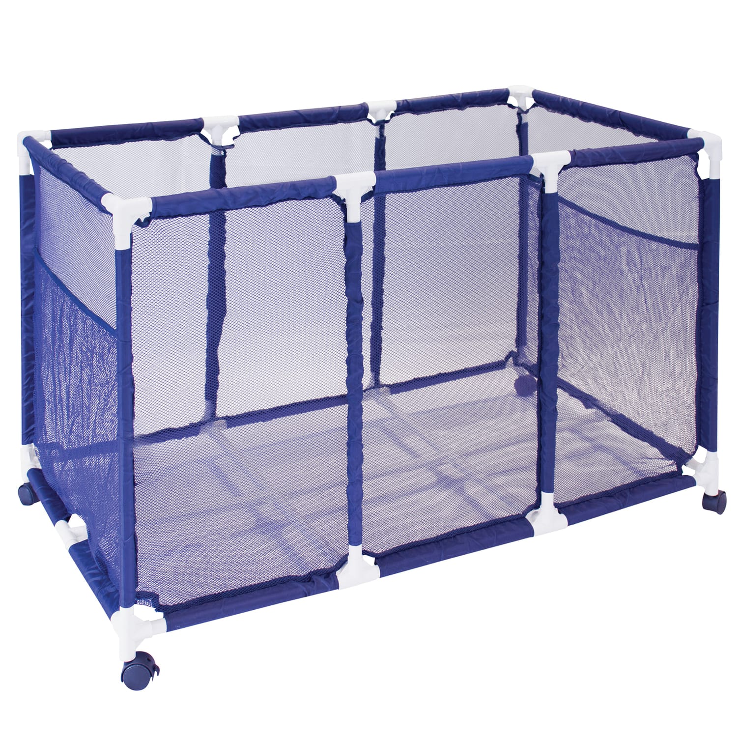 Pool Bins Pool Storage Mesh Rolling Organizer, Extra Large, 25 In. x 43 In. x 28 In., PB-K400