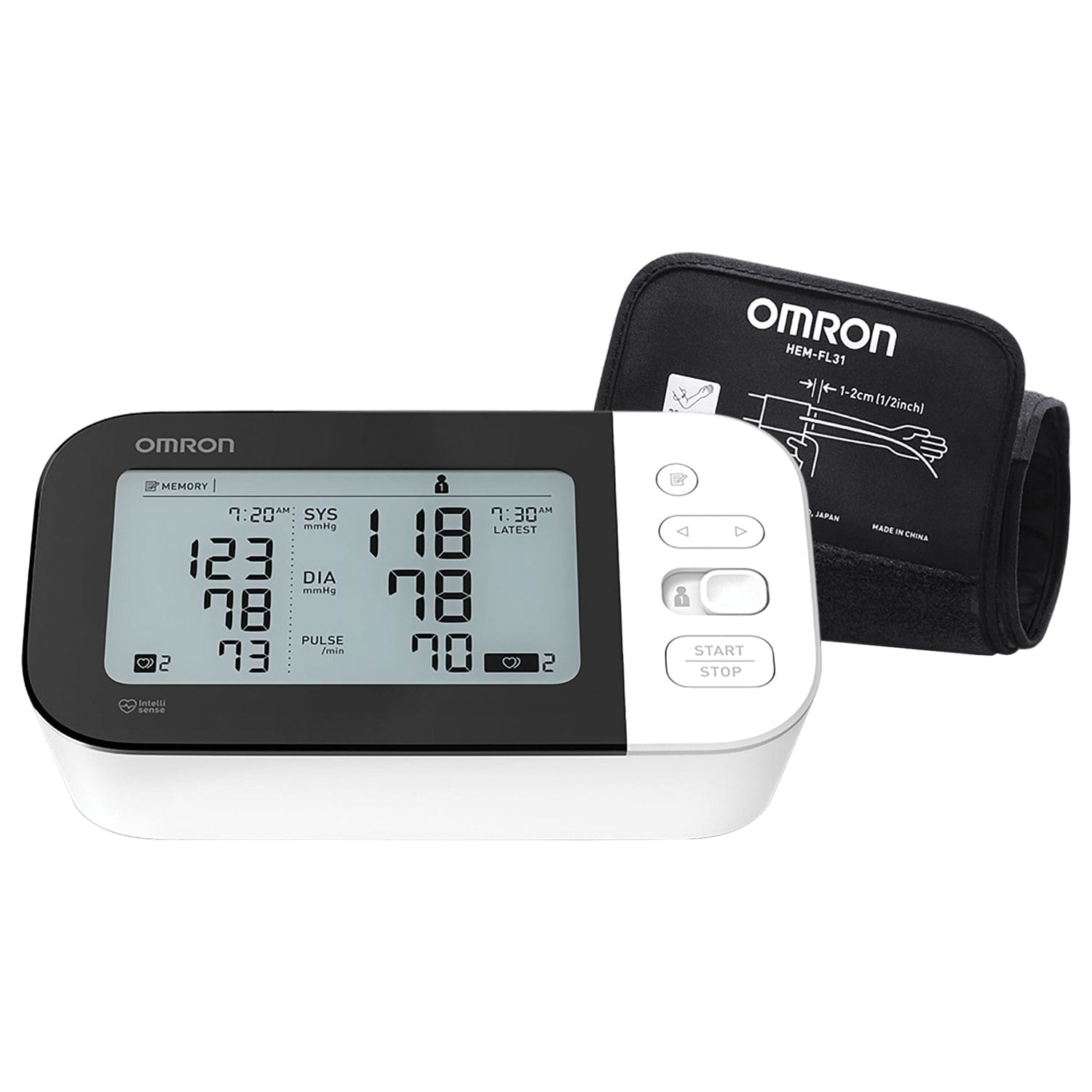 Omron 7 Series Wireless Upper Arm Blood Pressure Monitor