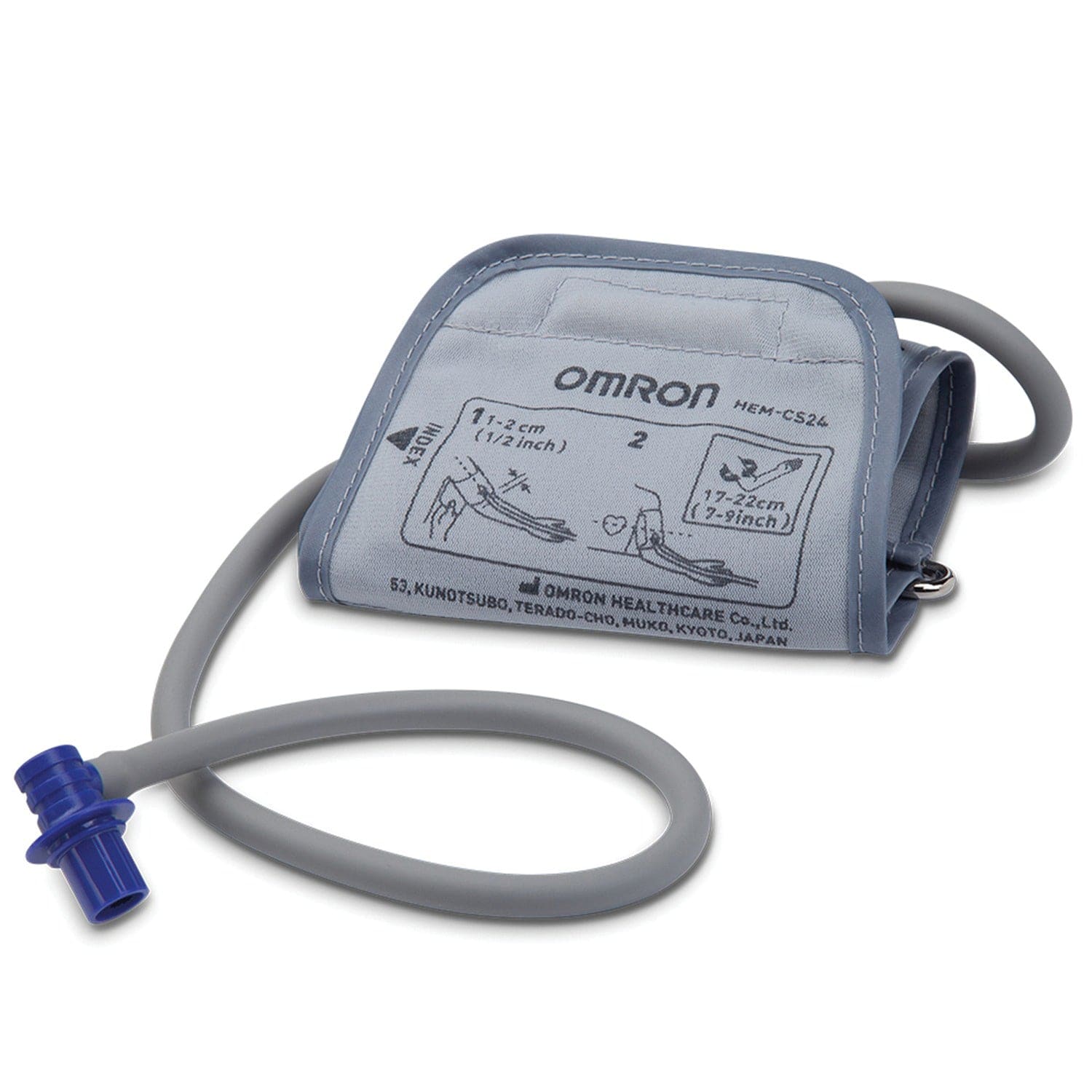 Omron 7-Inch to 9-Inch Advanced-Accuracy Series Small D-Ring Cuff