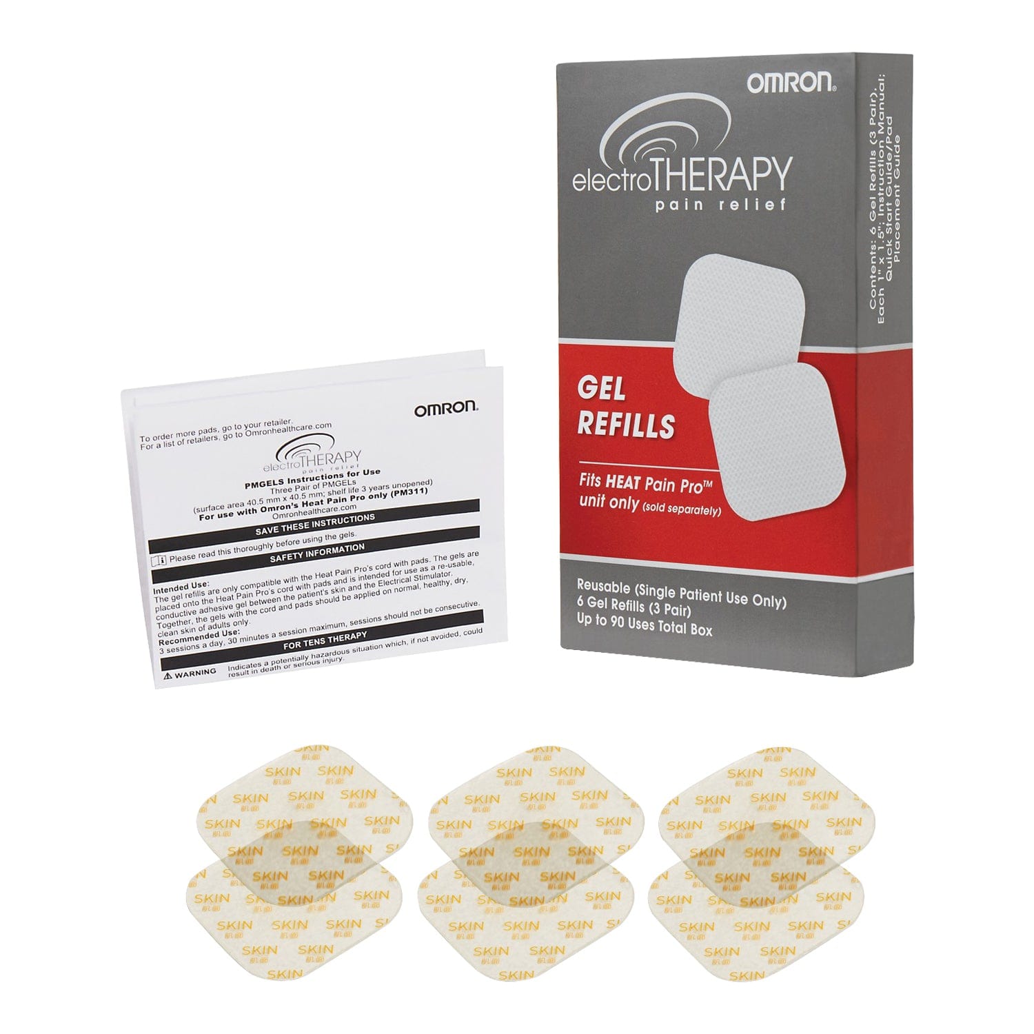 Omron Heat Pain Pro Gel Refills