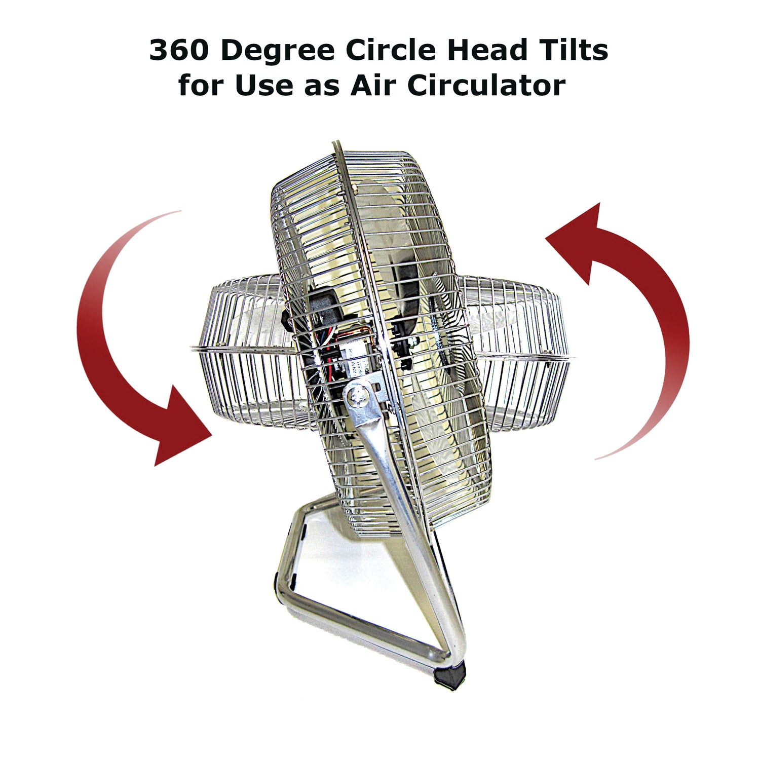 Optimus 9-In. 3-Speed High-Velocity Fan, F-4092