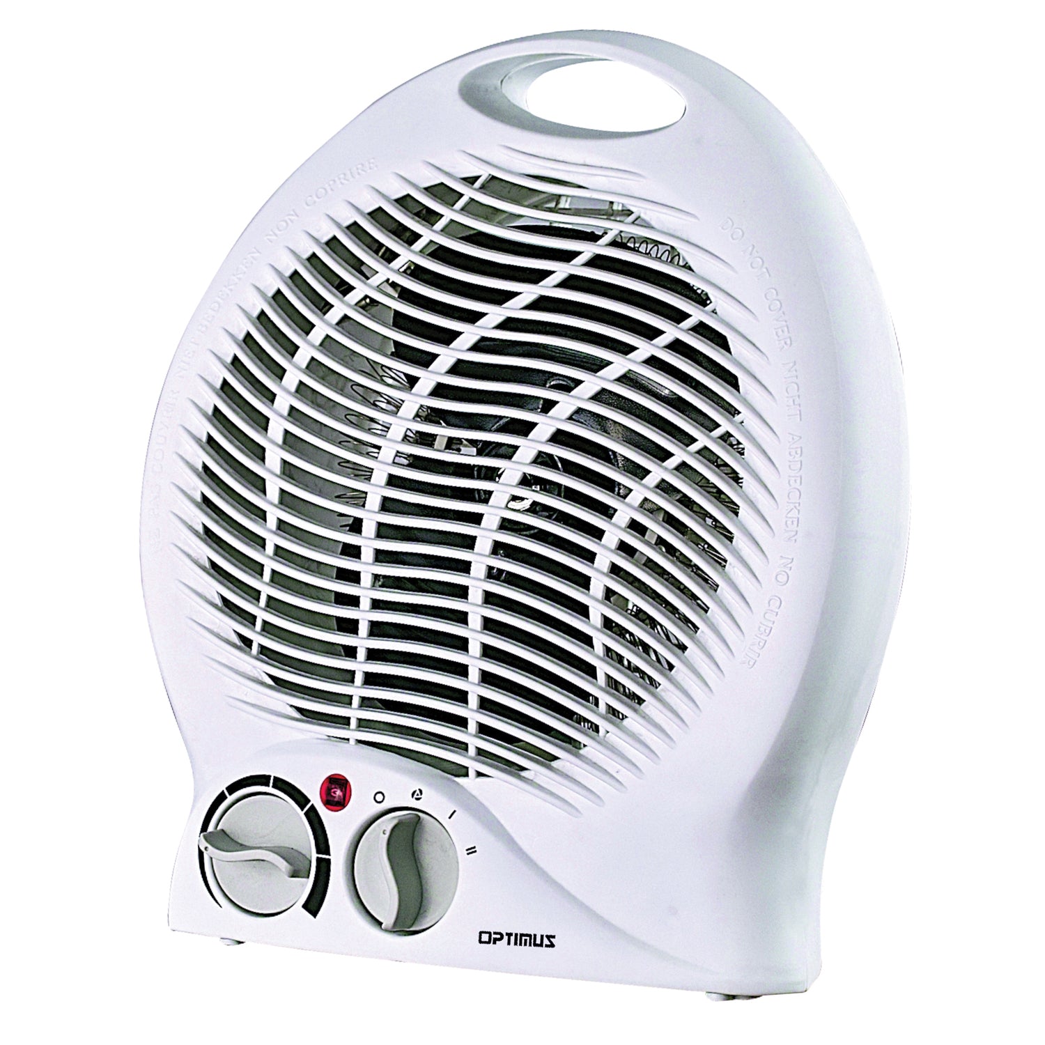 Optimus 1500-Watt-Max Portable Fan Heater with Thermostat, H-1322