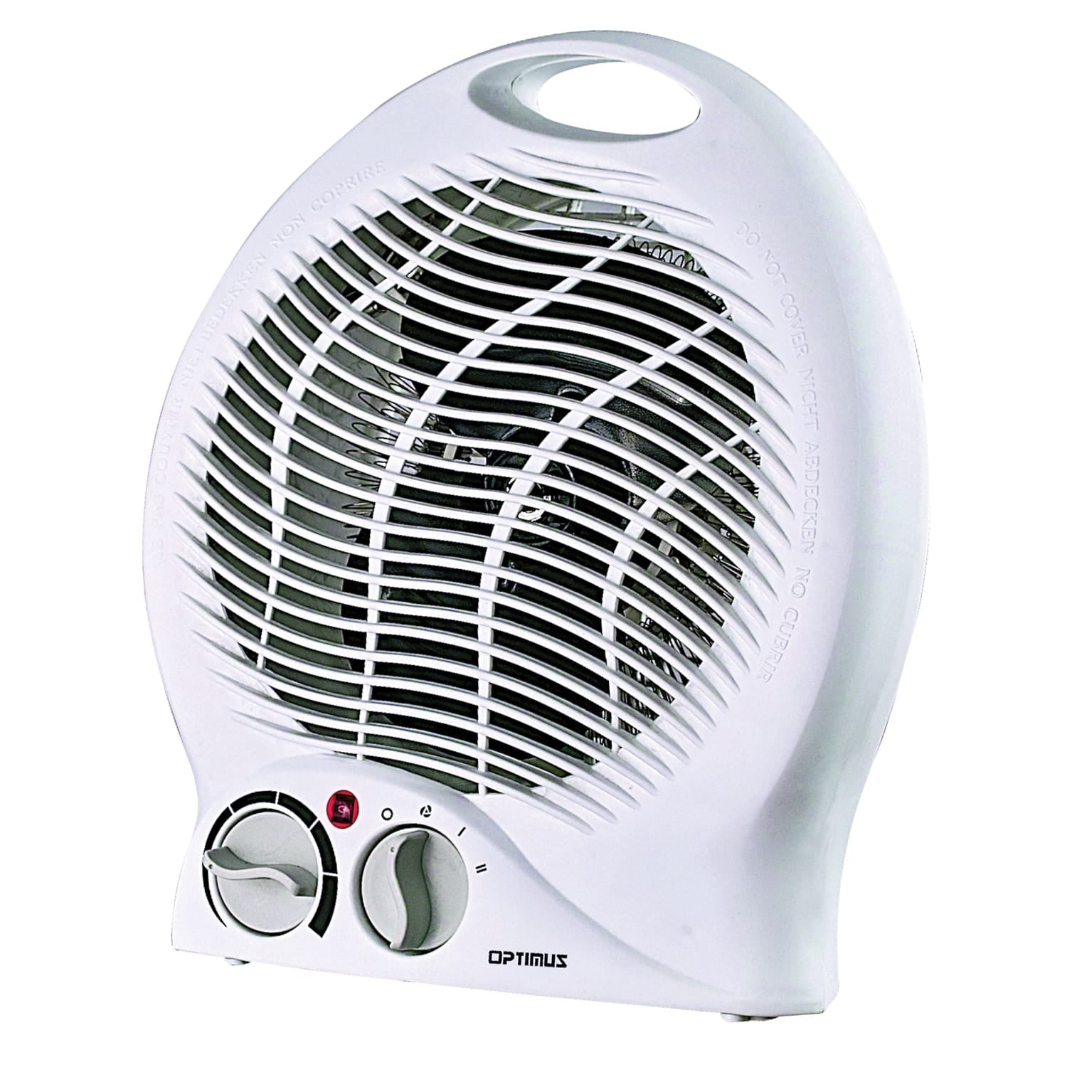 Optimus 1500-Watt-Max Portable Fan Heater with Thermostat, H-1322