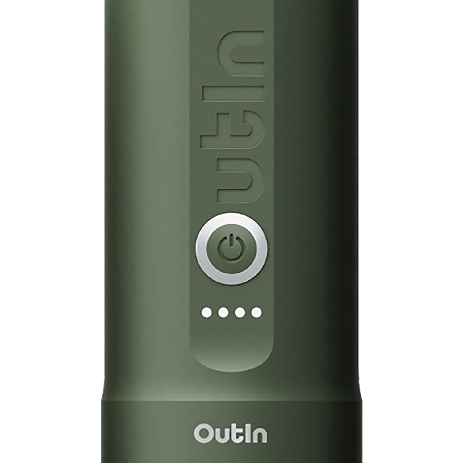 OutIn Nano Portable Electric Espresso Machine, Forest Green