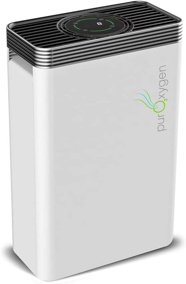 PurOxygen HEPA Air Purifier with UV Sanitizer and Ionizer