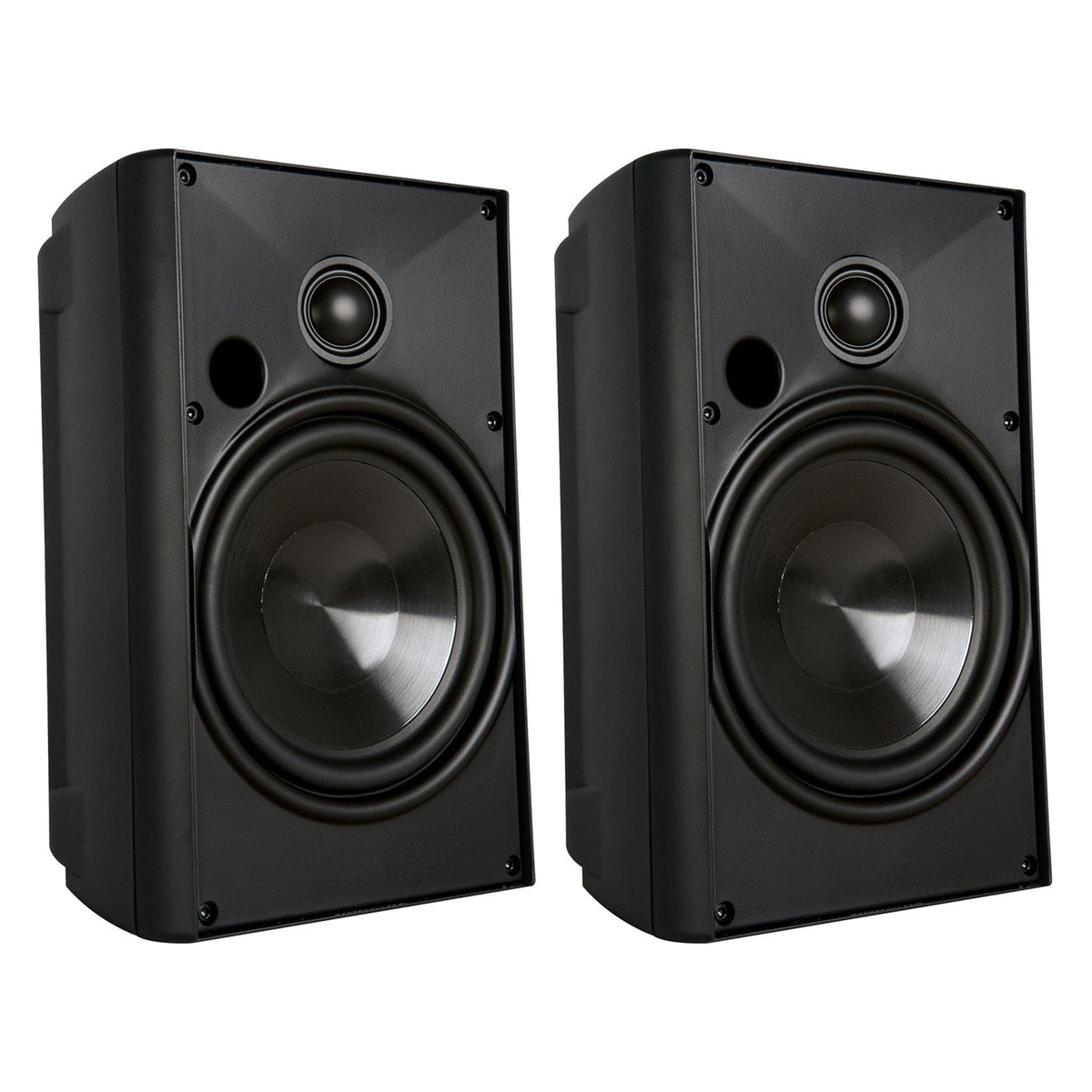 Proficient Audio AW650 150-Watt 6.5-In. Indoor/Outdoor Speaker Set, Black