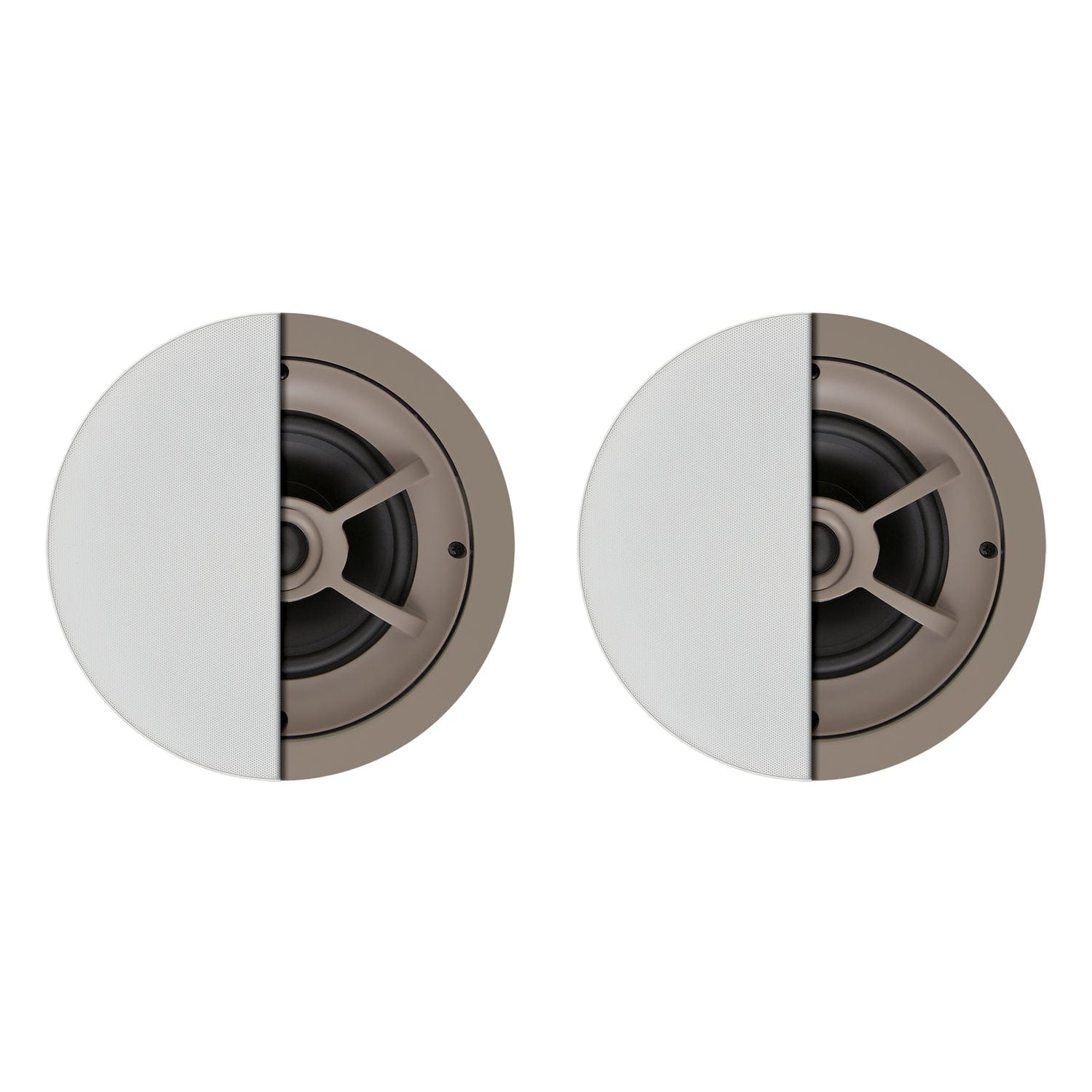 Proficient Audio Protege C612 85-Watt 6-1/2-In. 2-Way Poly In-Ceiling Speaker Set