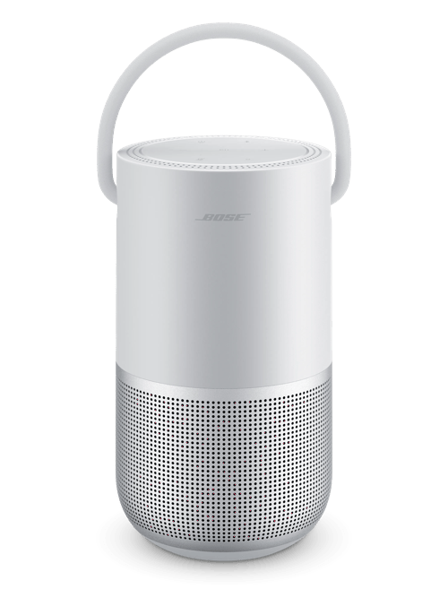 Bose Portable Smart Speaker with Wi-Fi and Bluetooth, Silver - Certified Refurbished