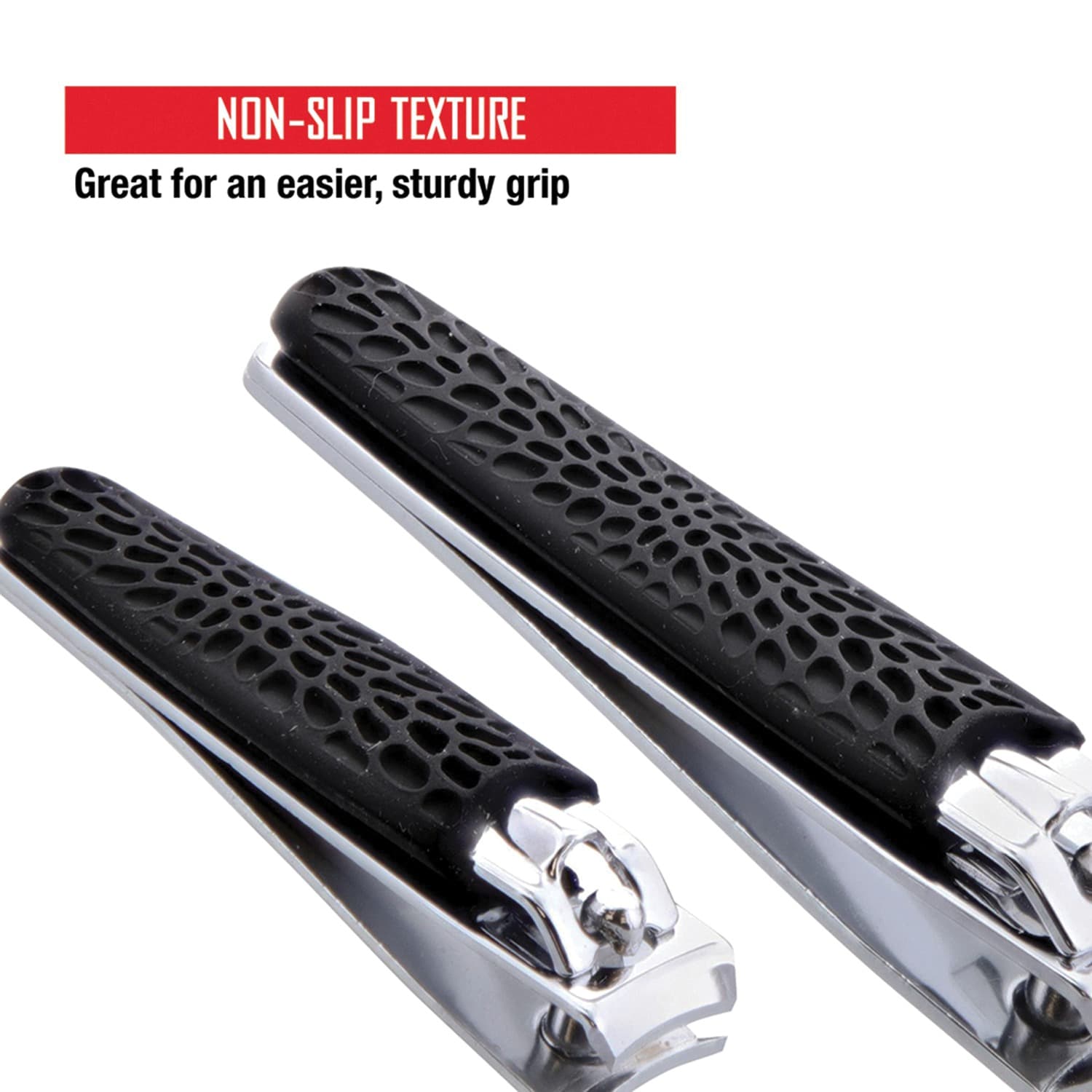 Barbasol Non-Slip Textured Nail Clippers