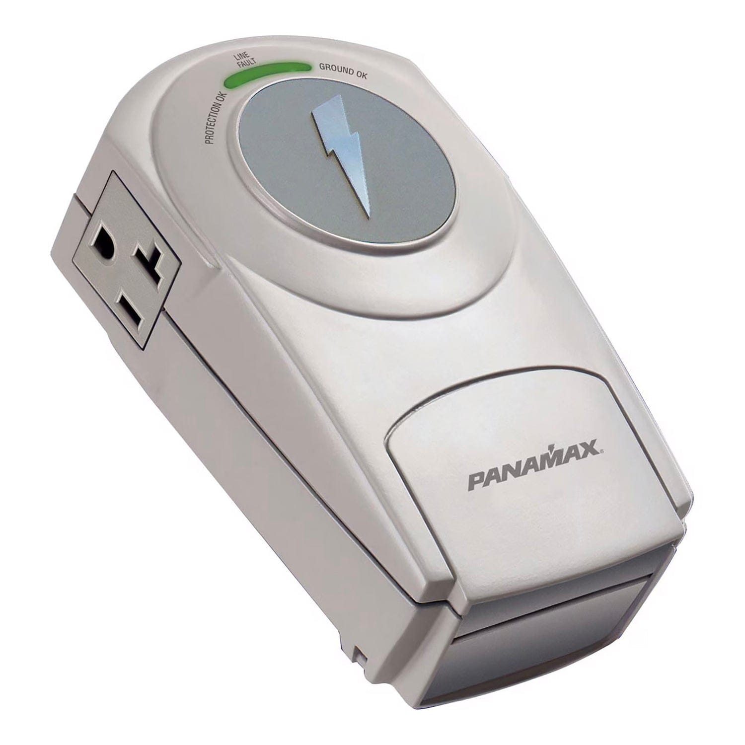 Panamax 2-AC Outlet 1350-Joules High-Current Compact Surge Protector Wall Tap, M2A20