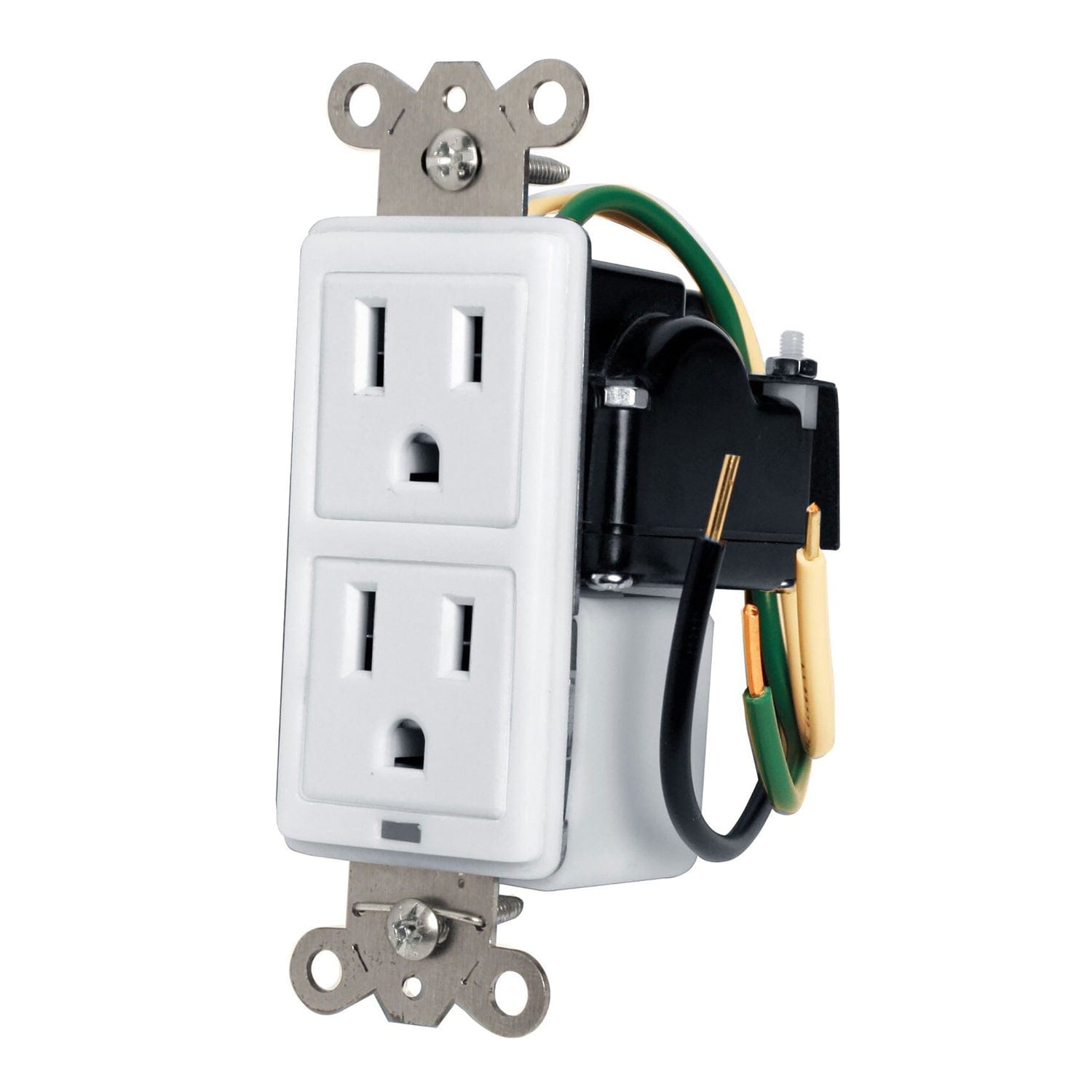 Panamax Max-In-Wall 15-Amp Duplex Receptacle Outlet with 1350 Joules of Surge Protection, MIW-SURGE-1G