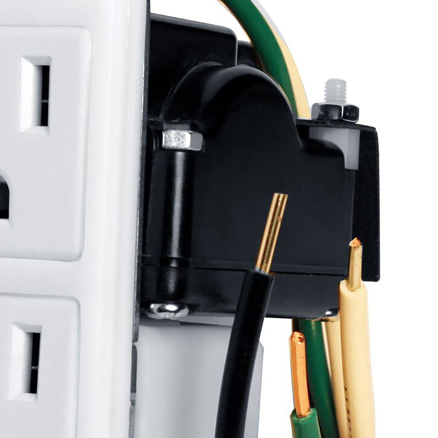 Panamax Max-In-Wall 15-Amp Duplex Receptacle Outlet with 1350 Joules of Surge Protection, MIW-SURGE-1G