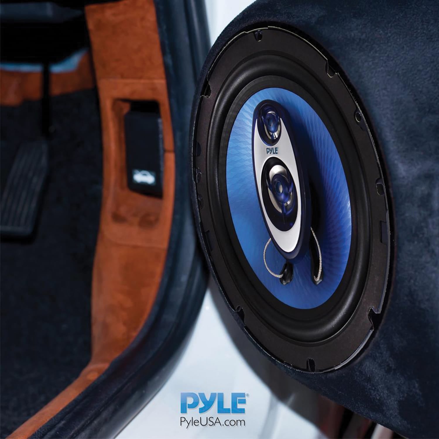 Pyle Blue Label 6.5-In. 3-Way 360-Watt-Max Speakers