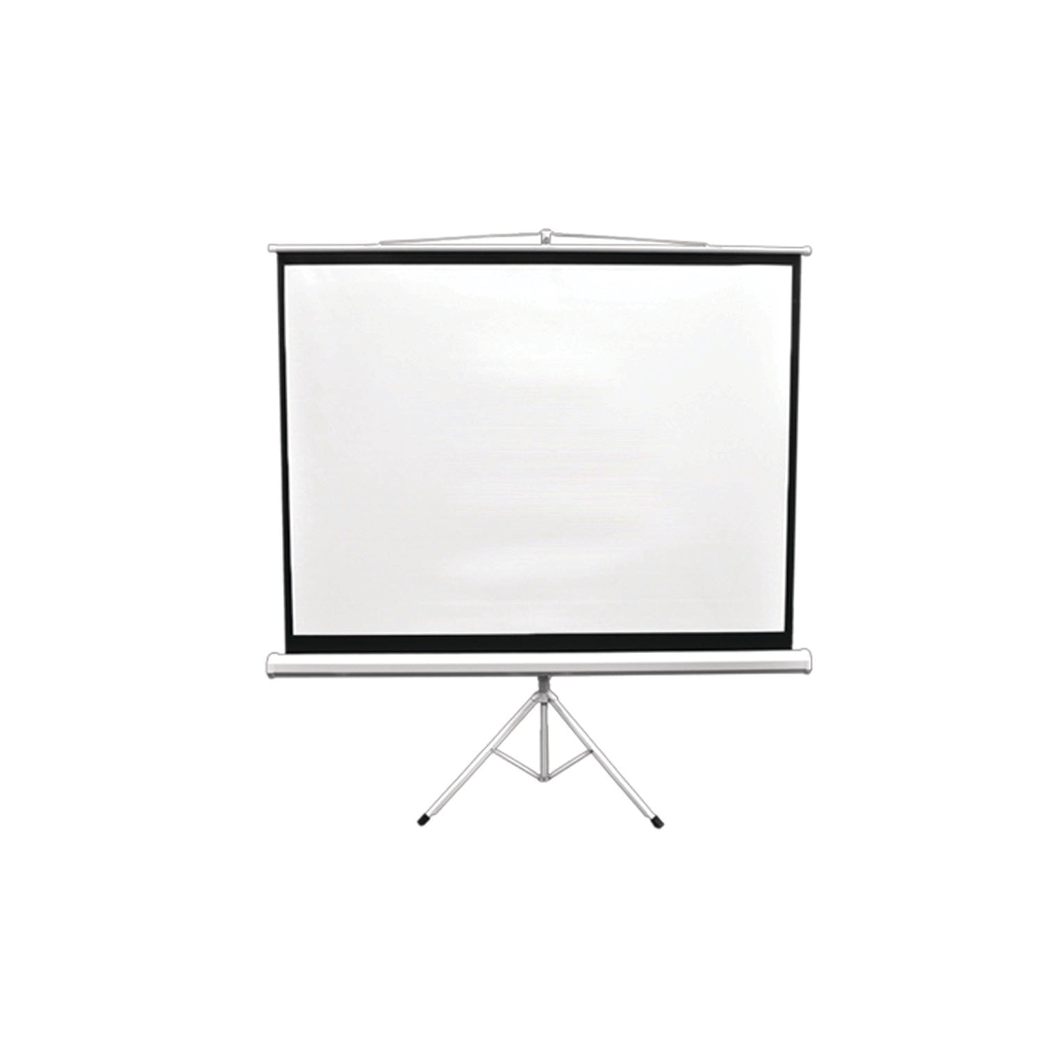 Pyle Floor-Standing Portable Tripod Manual Projector Screen, 84 In.