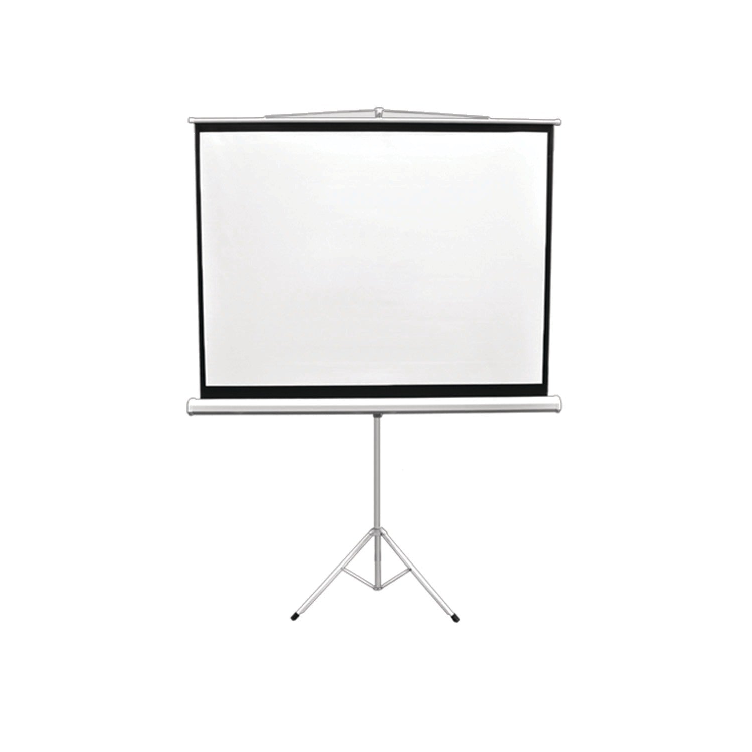 Pyle Floor-Standing Portable Tripod Manual Projector Screen, 84 In.