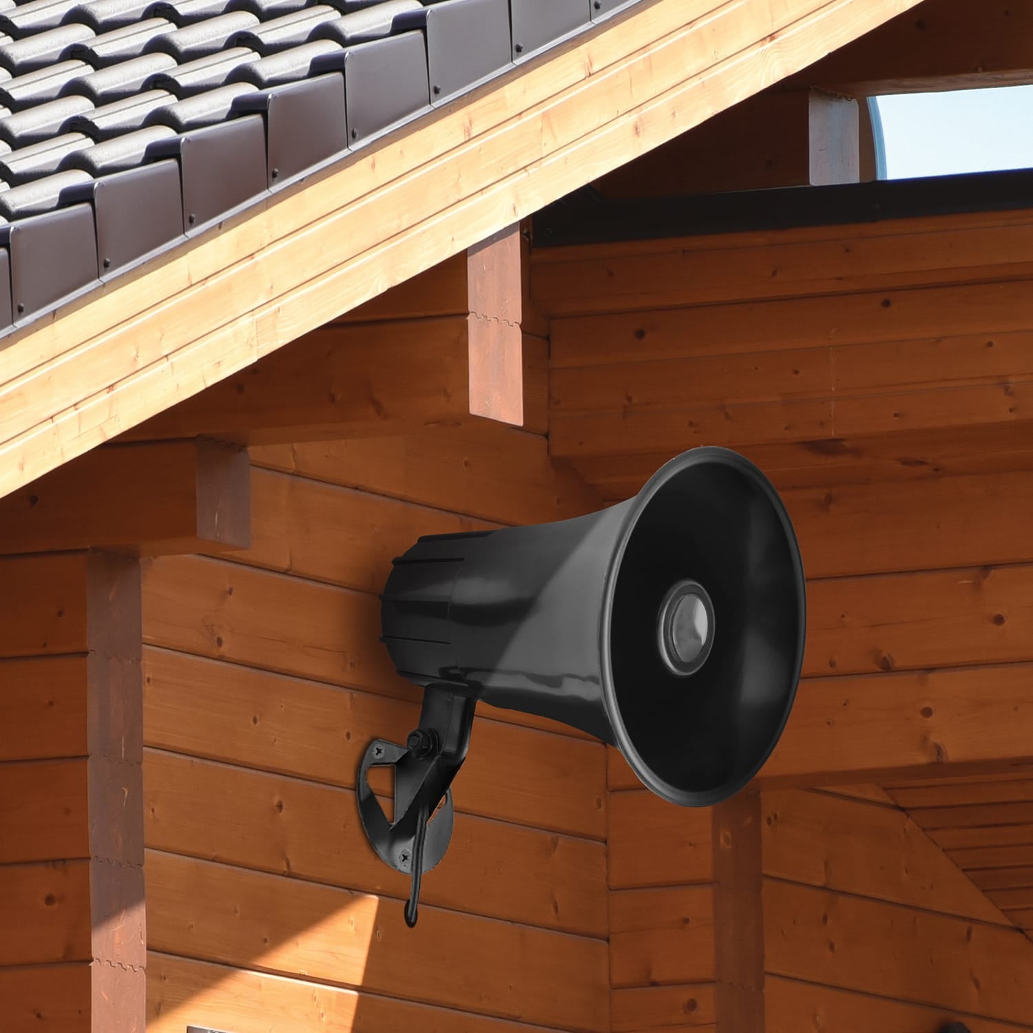 Pyle All-Weather 5-In. 25-Watt PA Mono Extension Horn Speaker