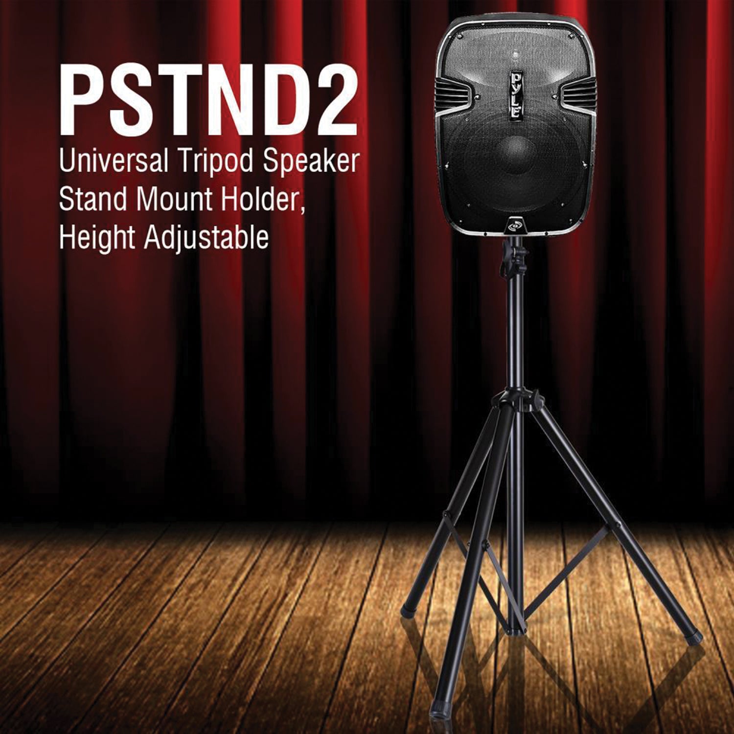 Pyle Tripod Speaker Stand, 6ft